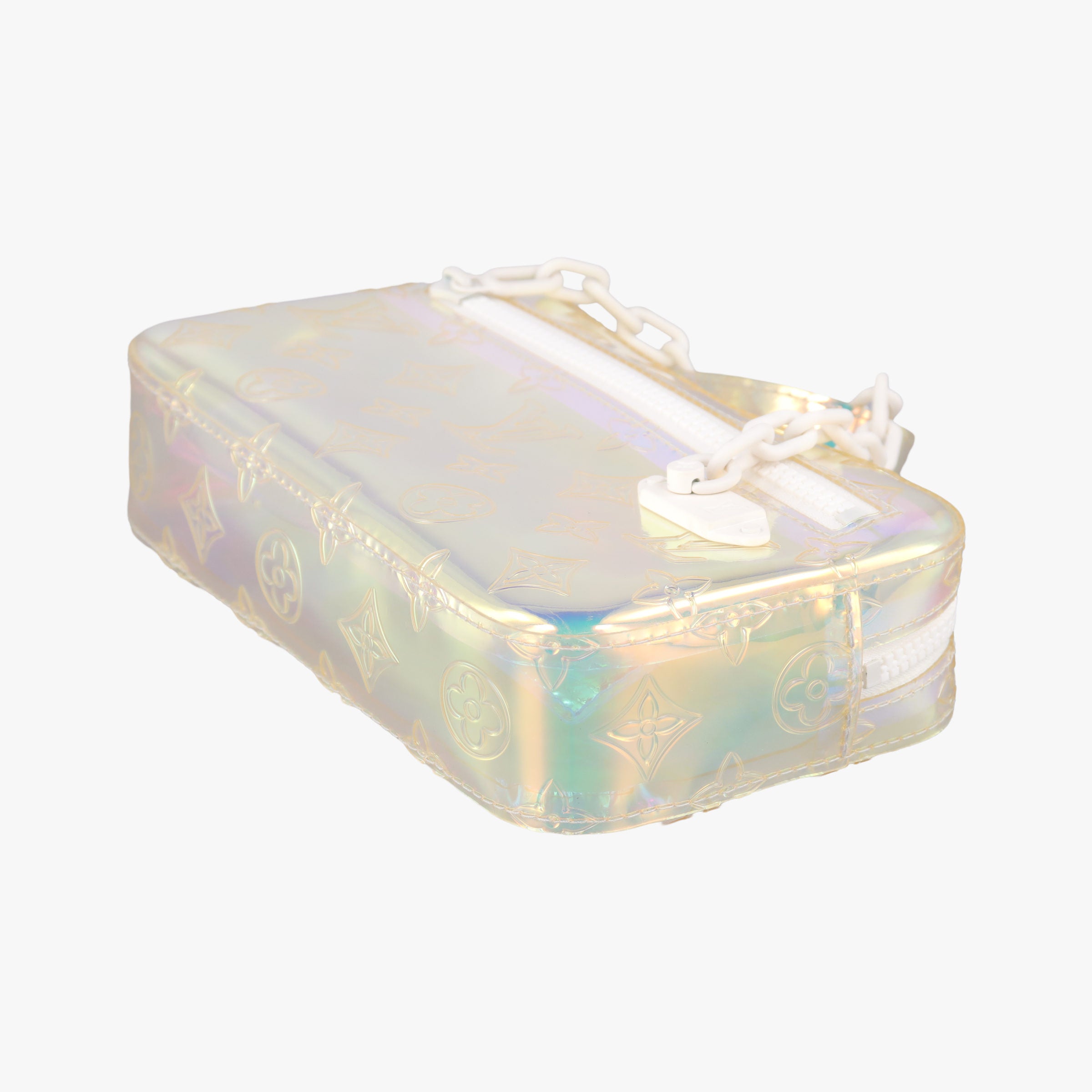 Secondhand Louis Vuitton Pochette Volga prism pvc vinyl M55261 clutchbag | stylenewstar