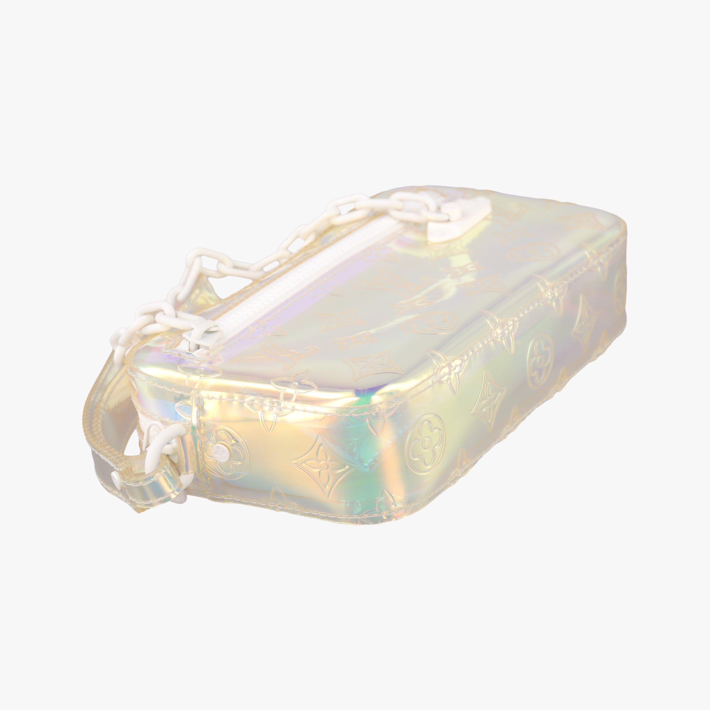 Secondhand Louis Vuitton Pochette Volga prism pvc vinyl M55261 clutchbag | stylenewstar