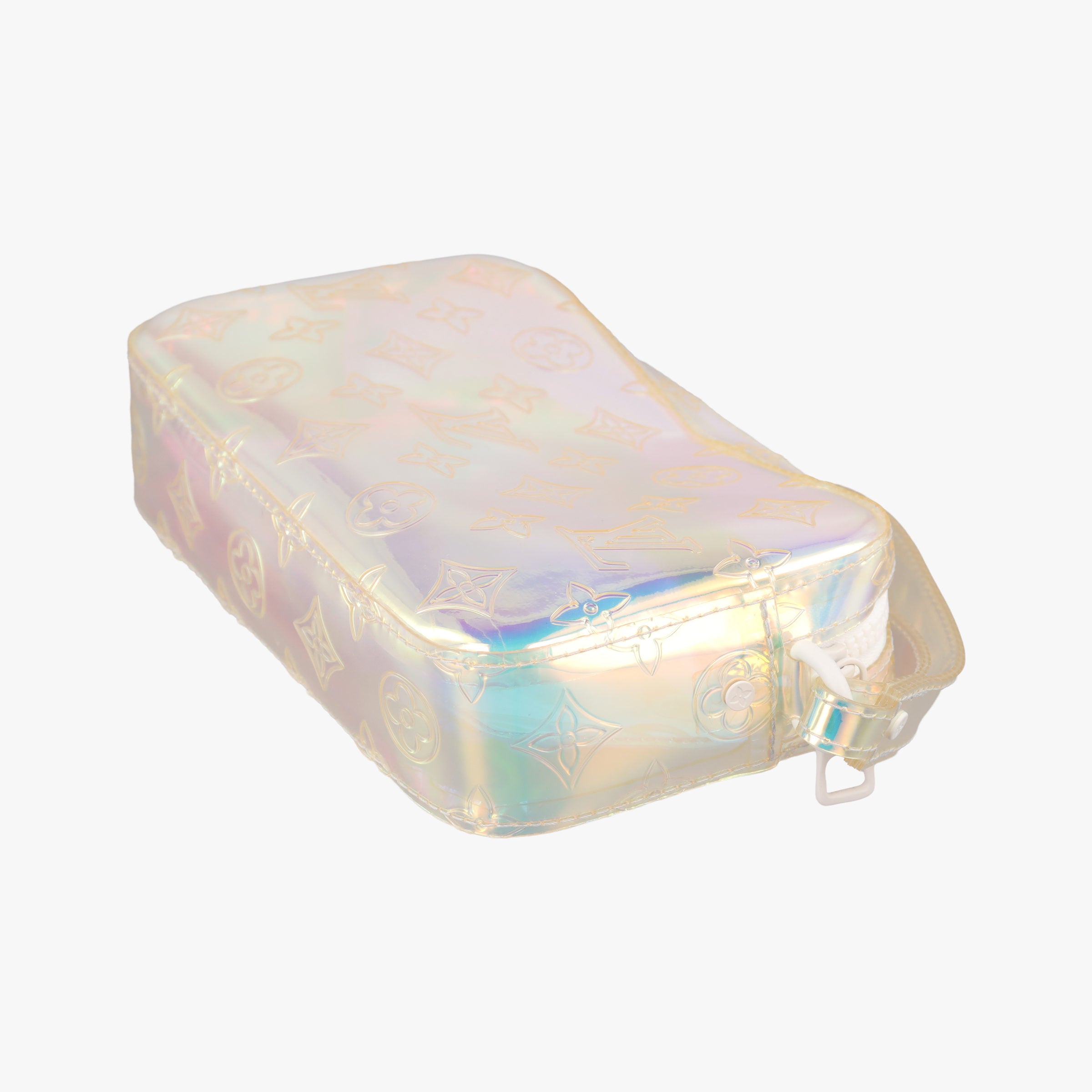 Secondhand Louis Vuitton Pochette Volga prism pvc vinyl M55261 clutchbag | stylenewstar