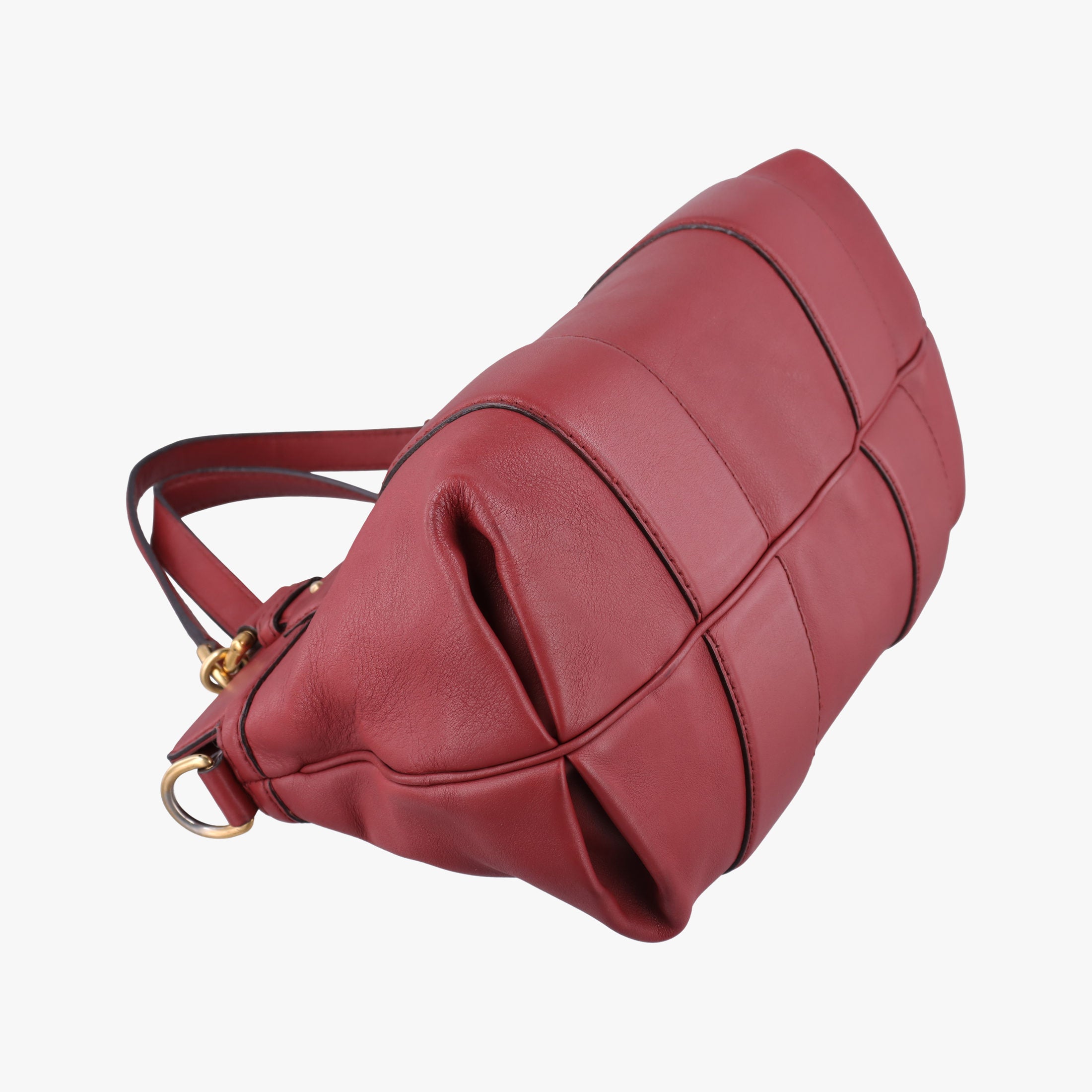 Secondhand Gucci Guccissima Tender Red Leather 269925 shoulderbag | stylenewstar