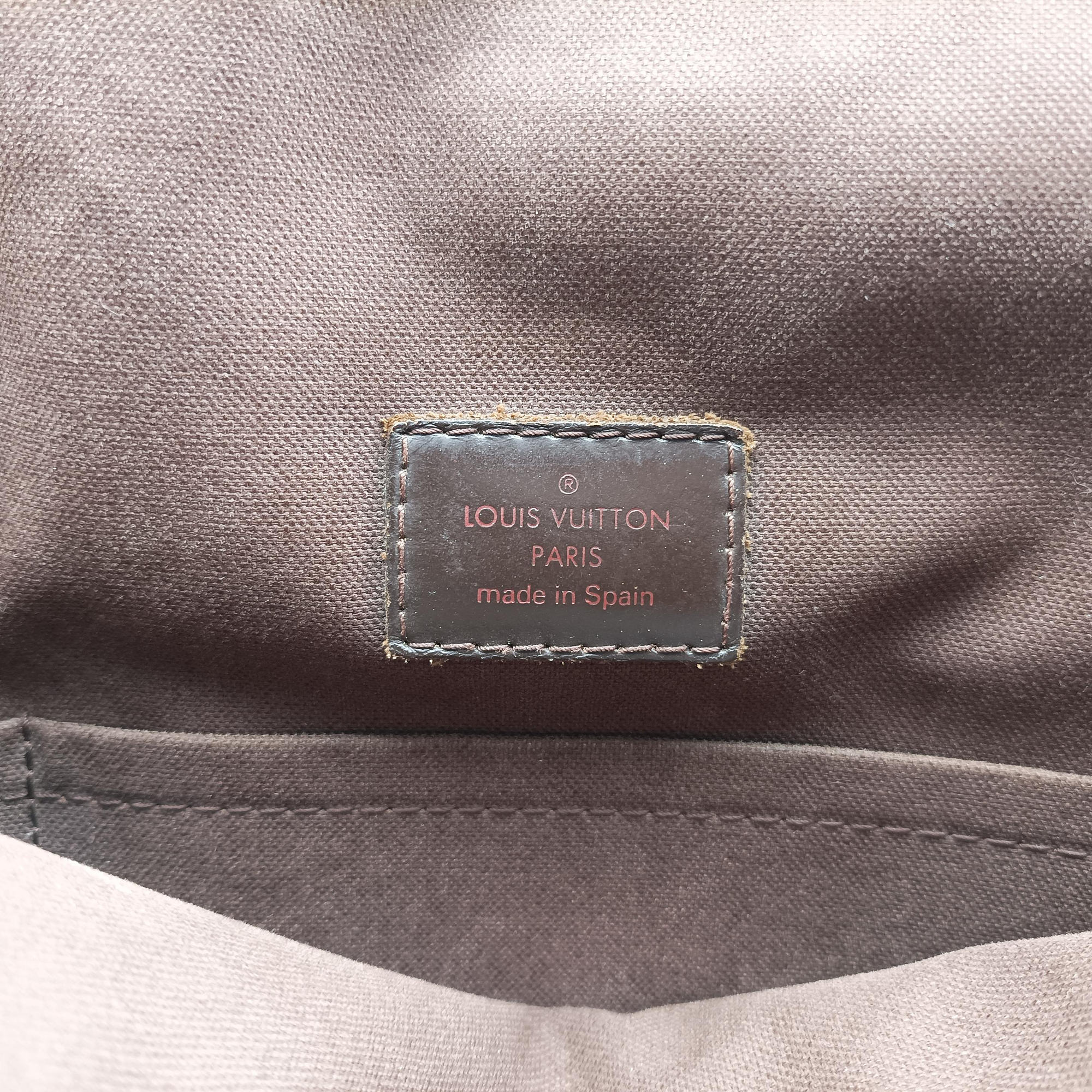 Pre-owned Louis Vuitton BROOKLYN MM EBENE Damier Canvas N51211 shoulderbag | stylenewstar