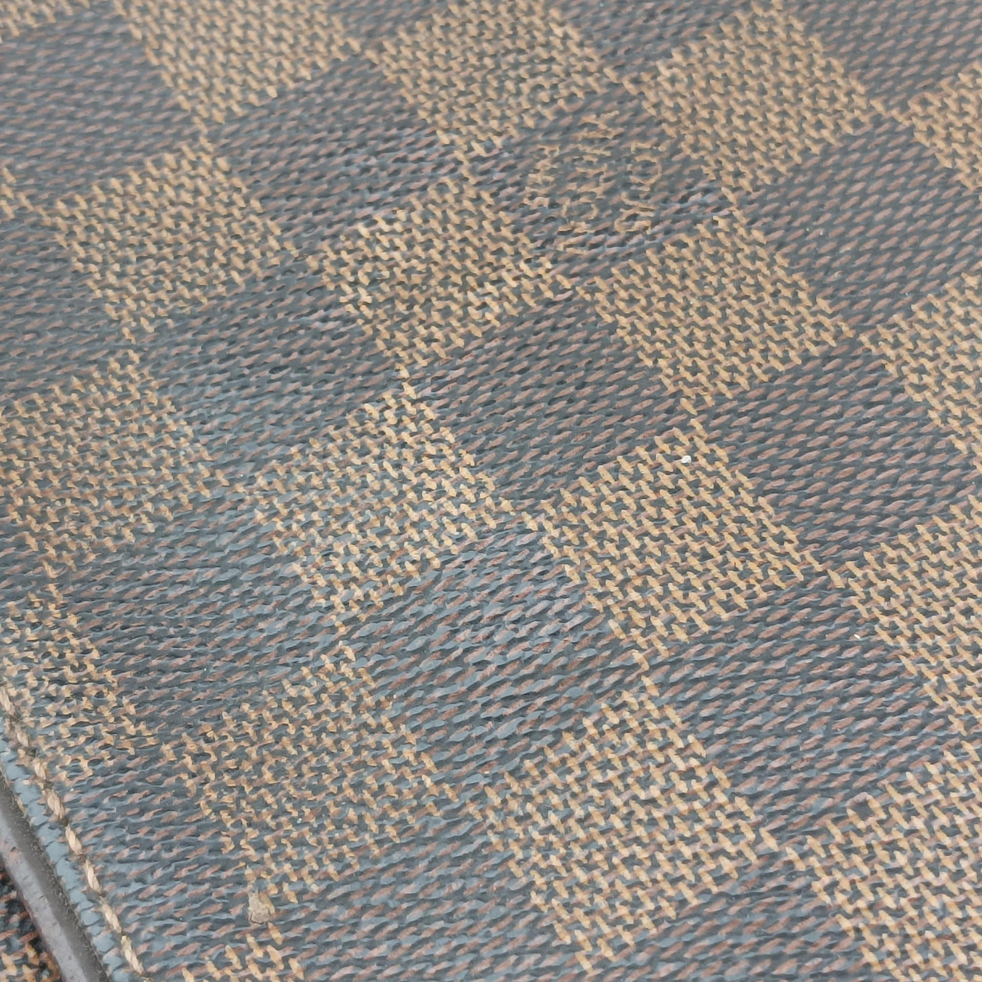 Pre-owned Louis Vuitton BROOKLYN MM EBENE Damier Canvas N51211 shoulderbag | stylenewstar