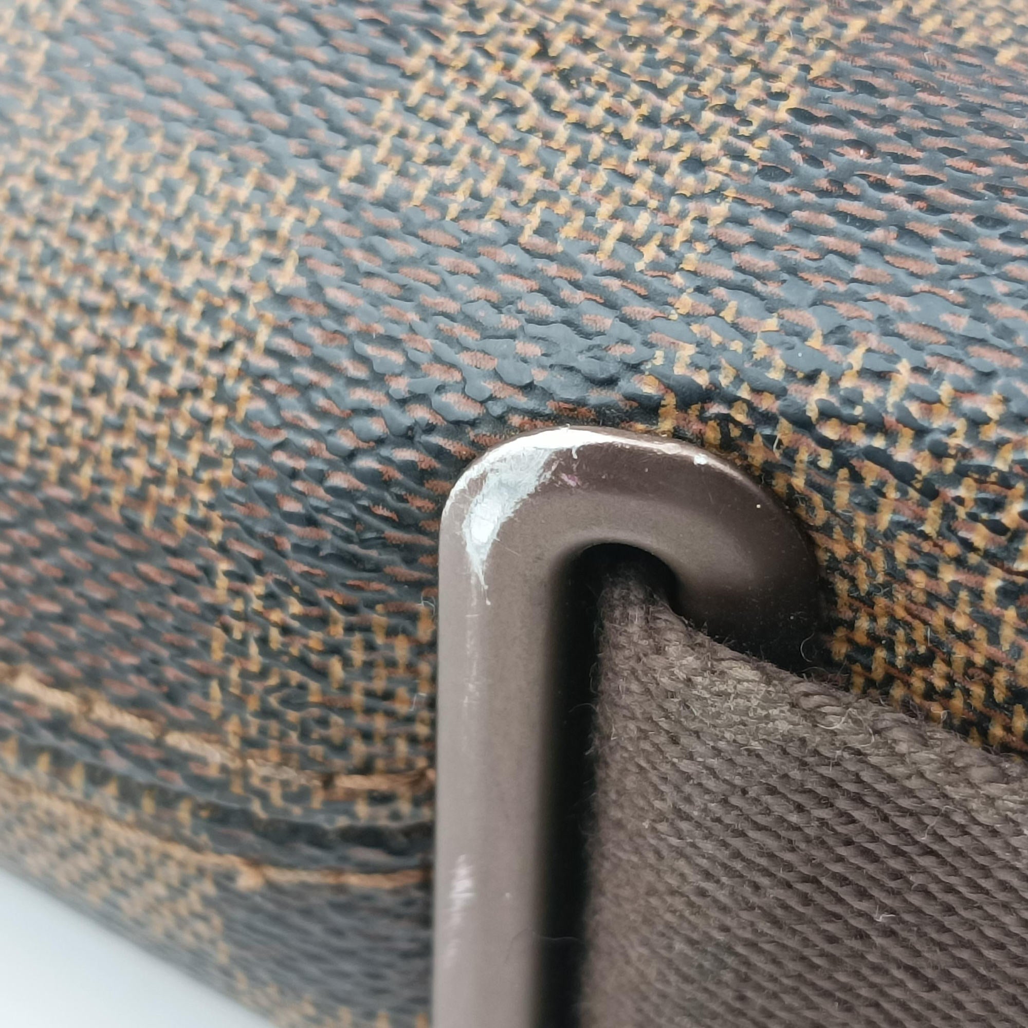Pre-owned Louis Vuitton BROOKLYN MM EBENE Damier Canvas N51211 shoulderbag | stylenewstar