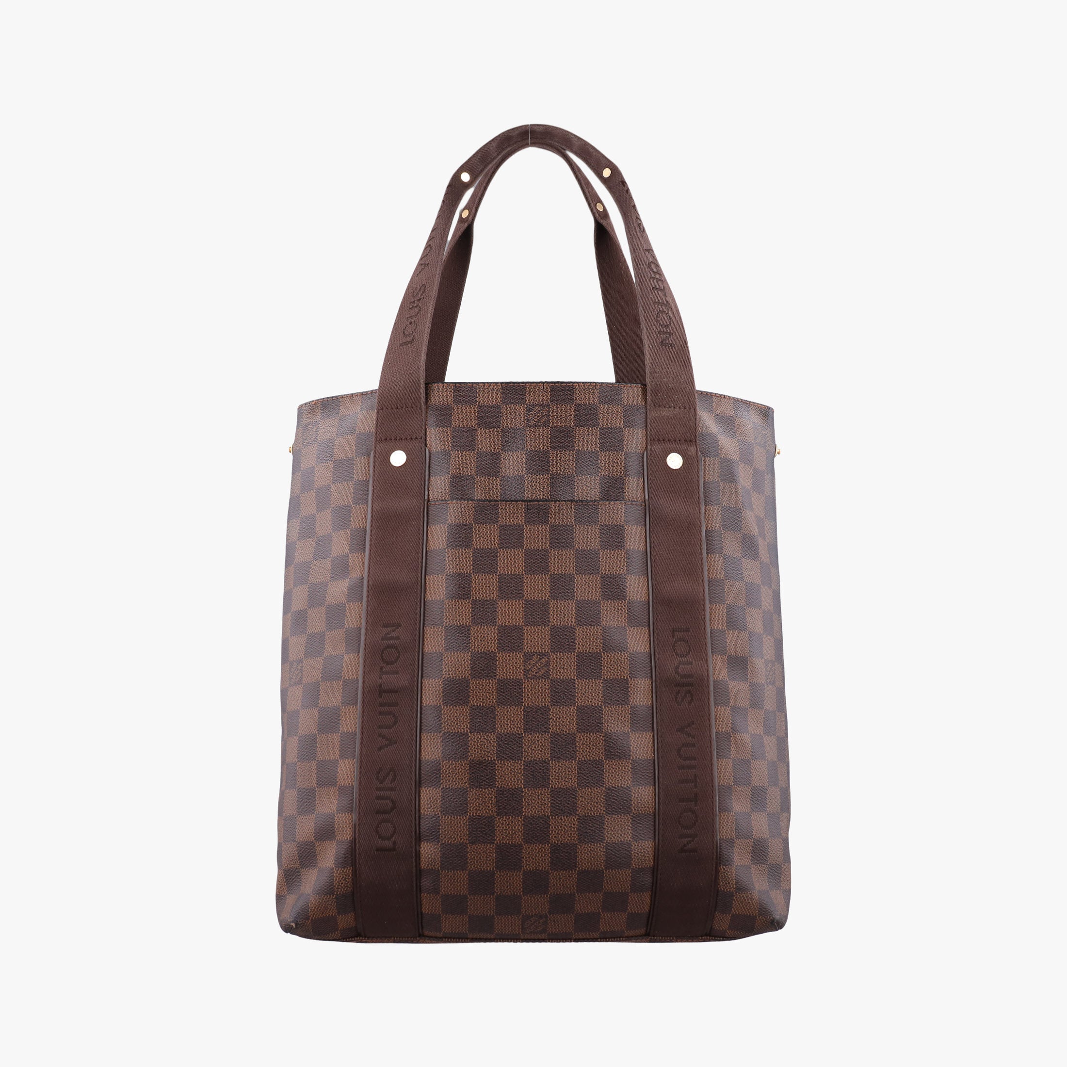 Secondhand Louis Vuitton Cabas Bobur EBENE Damier Canvas N52006 handbag | stylenewstar