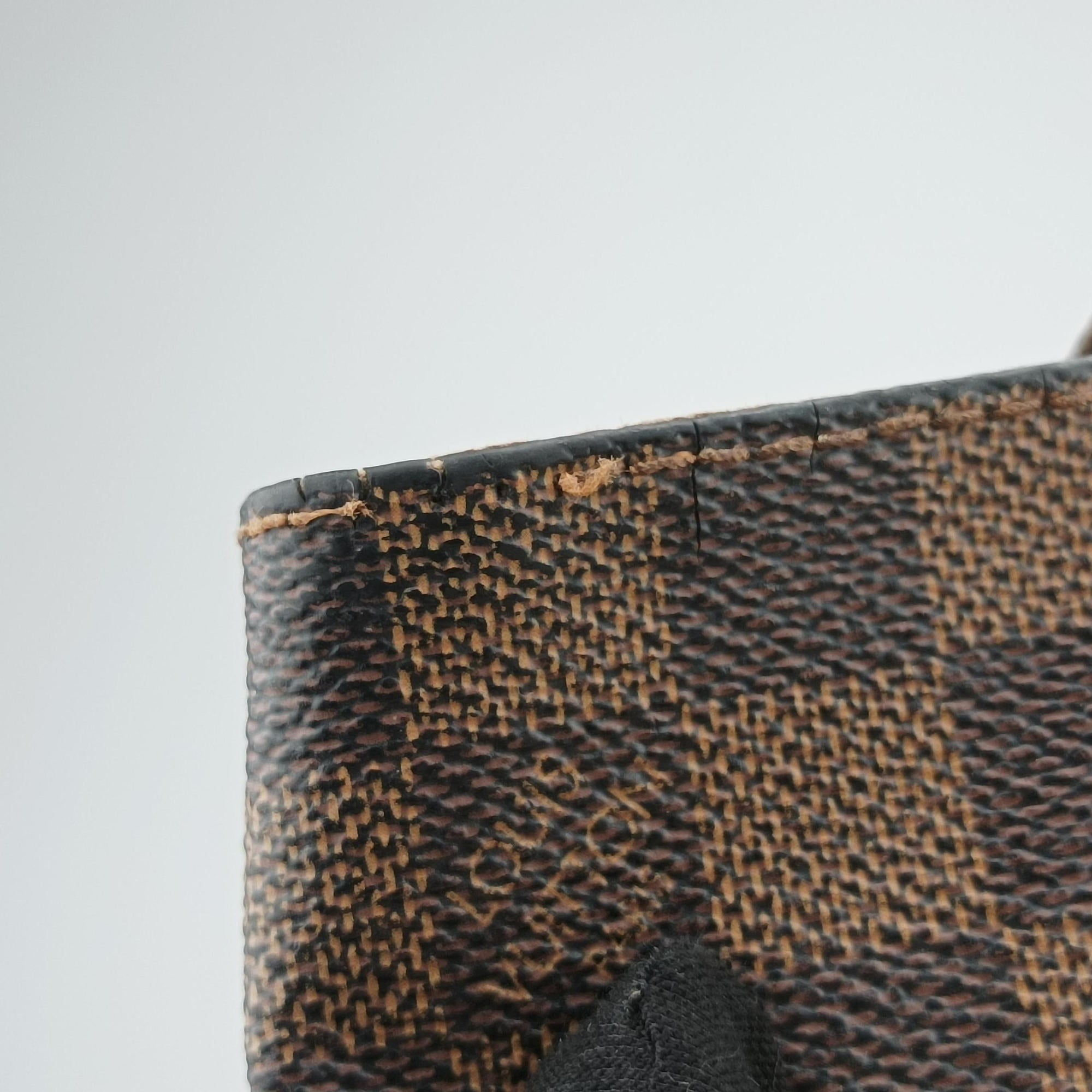 Secondhand Louis Vuitton Cabas Bobur EBENE Damier Canvas N52006 handbag | stylenewstar