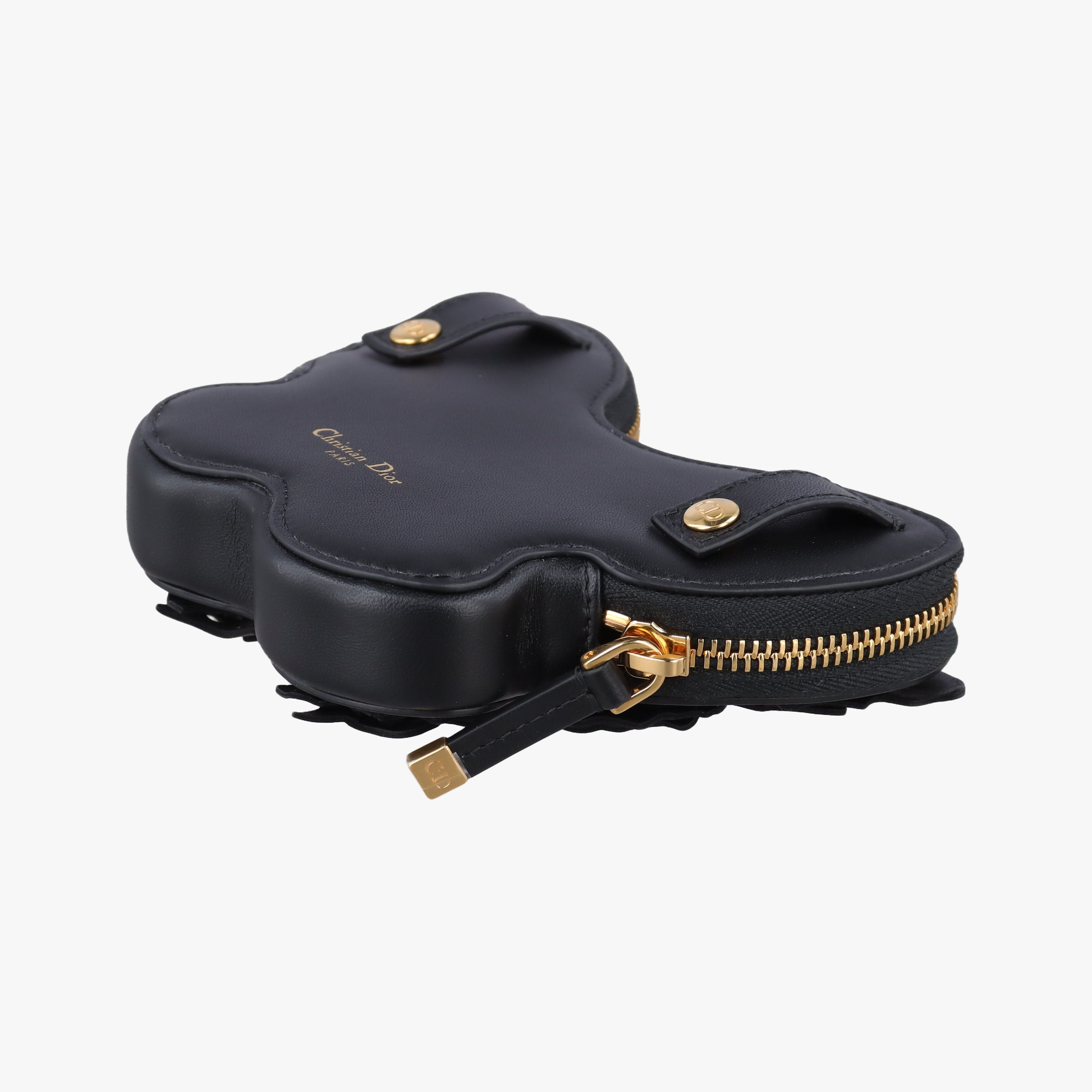 Vintage Christian Dior 30 Montaigne Removable Black Lambskin  bum bag/waist bag | stylenewstar