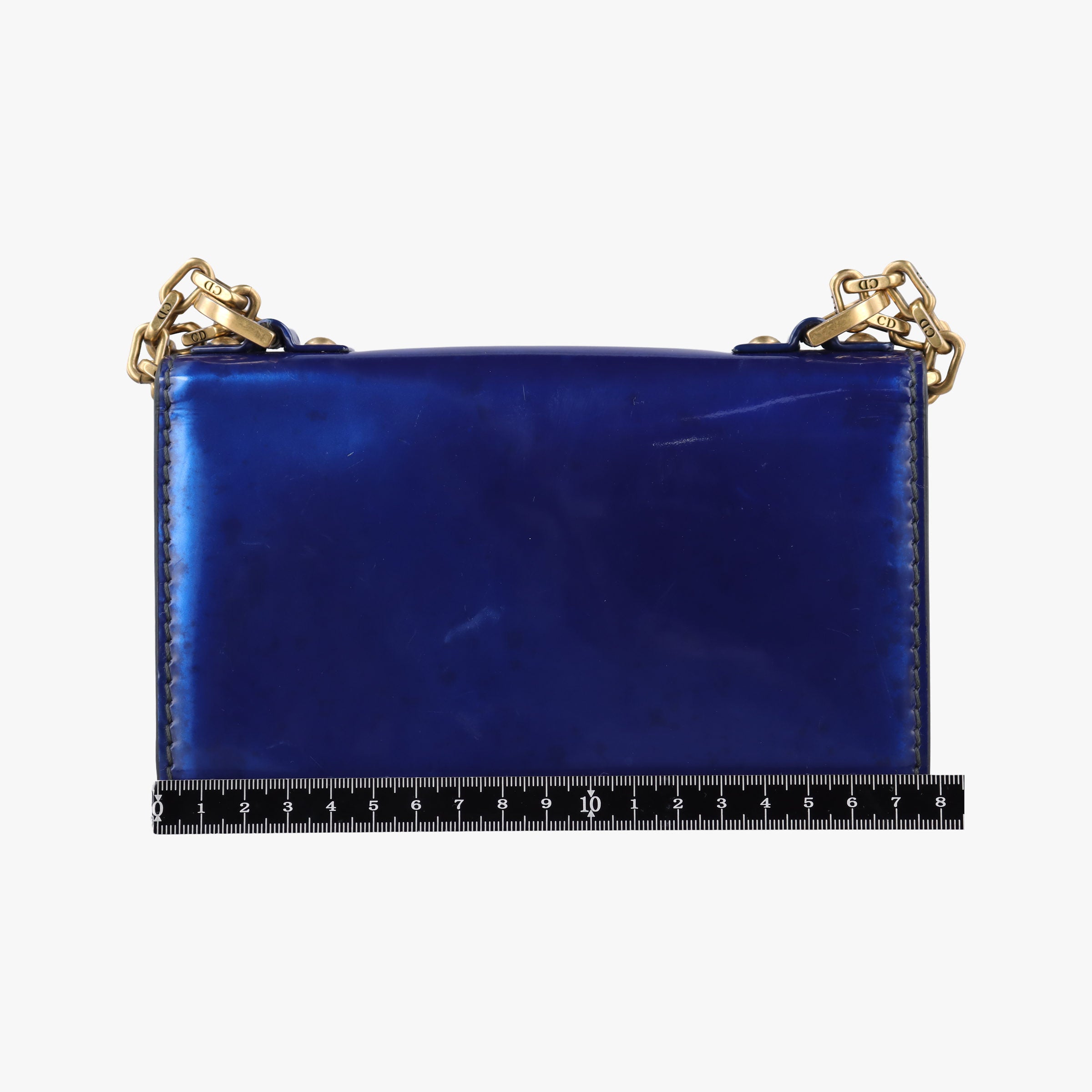 Vintage Christian Dior J'adior Blue Patent  shoulderbag | stylenewstar
