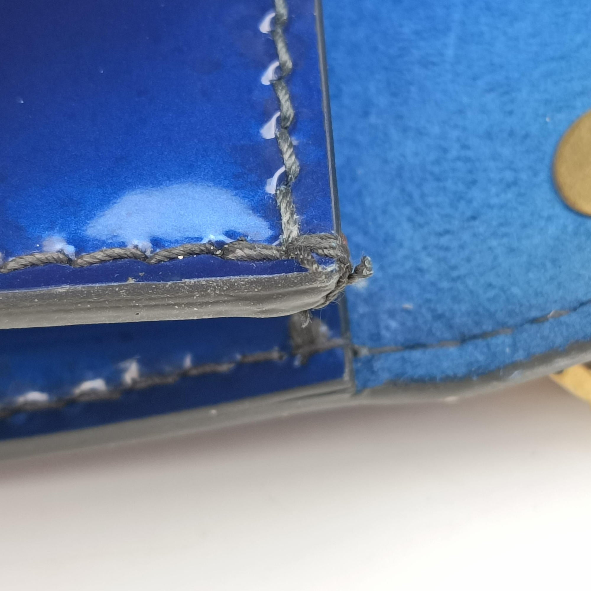 Vintage Christian Dior J'adior Blue Patent  shoulderbag | stylenewstar