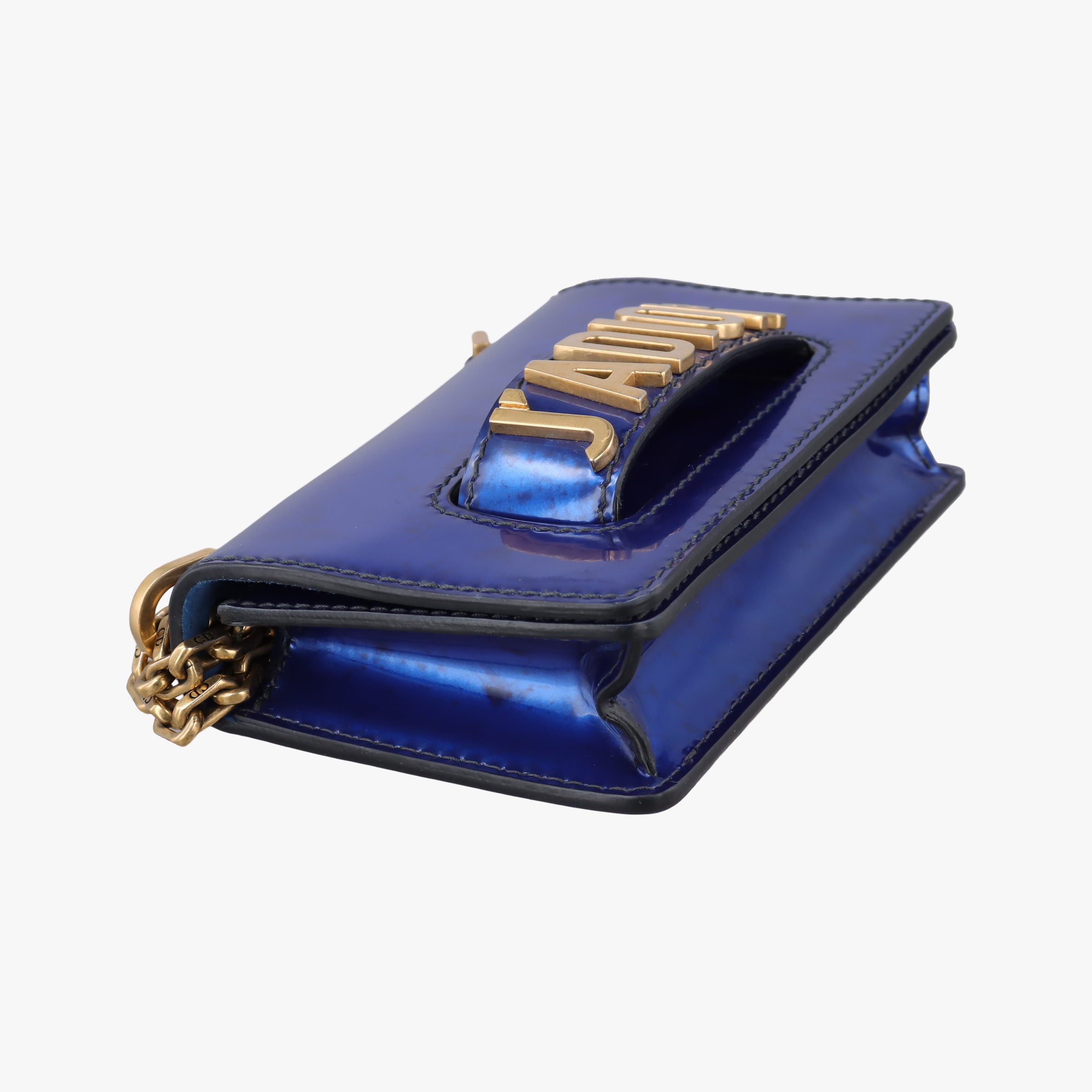Vintage Christian Dior J'adior Blue Patent  shoulderbag | stylenewstar