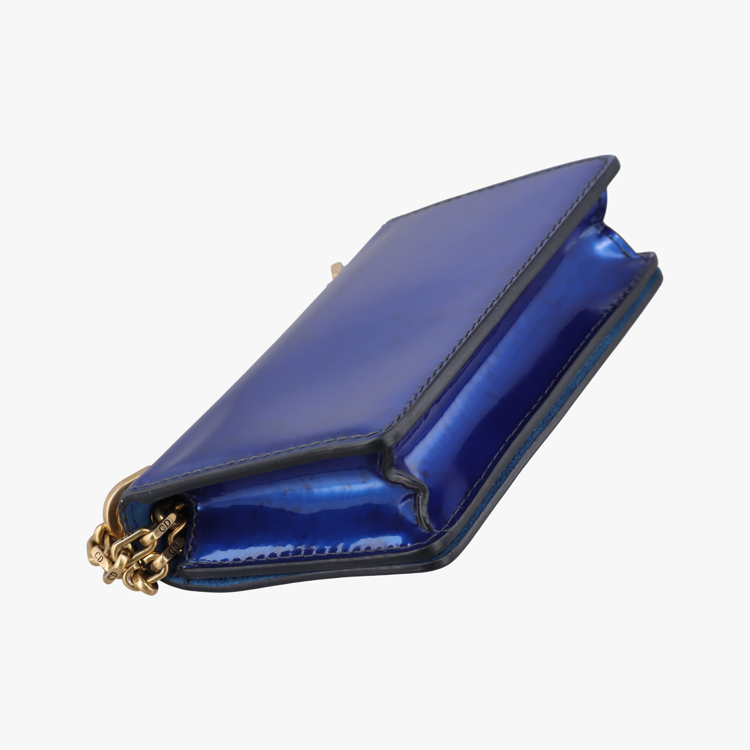 Vintage Christian Dior J'adior Blue Patent  shoulderbag | stylenewstar