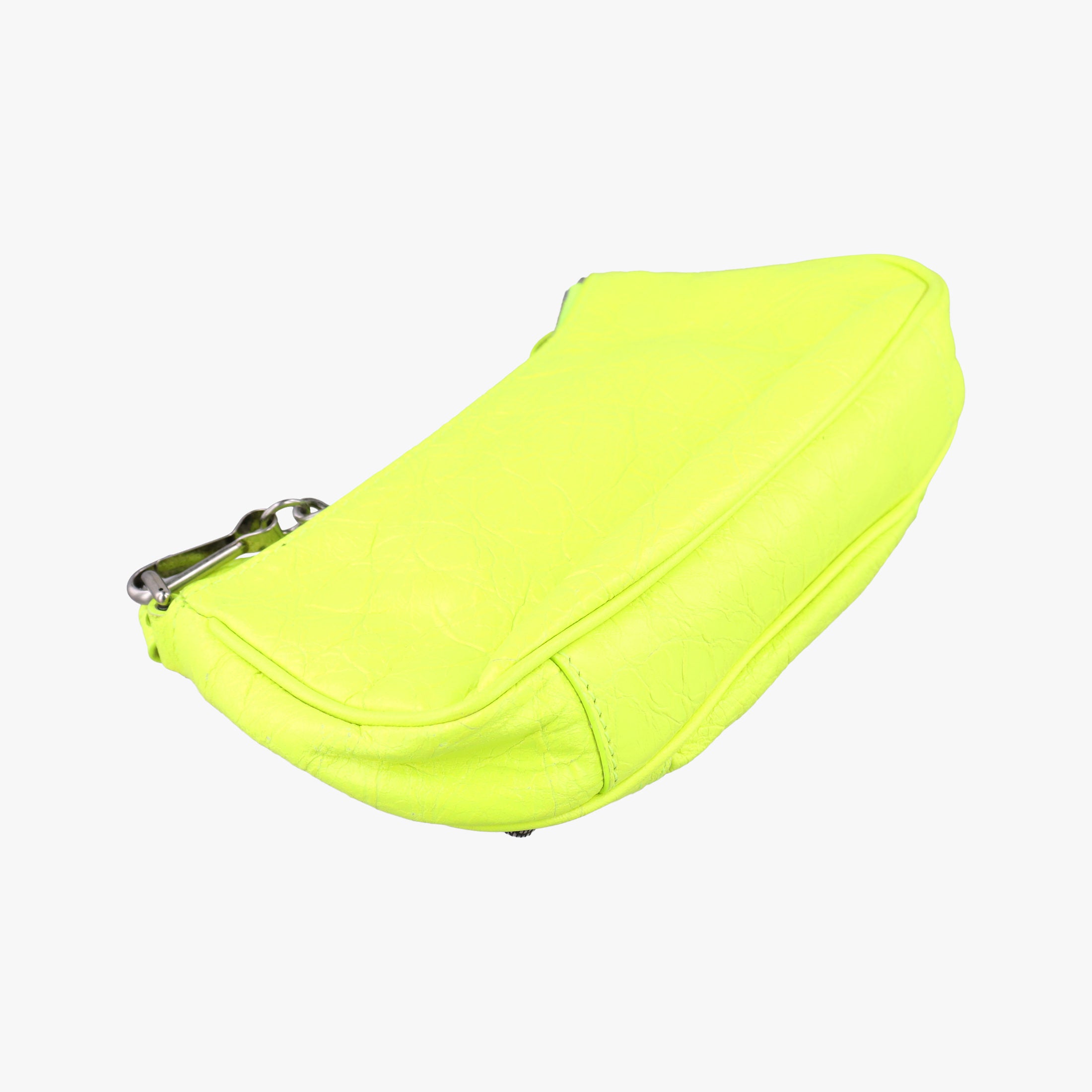 Pre-owned Balenciaga Le Cagole Green lambskin  shoulderbag | stylenewstar