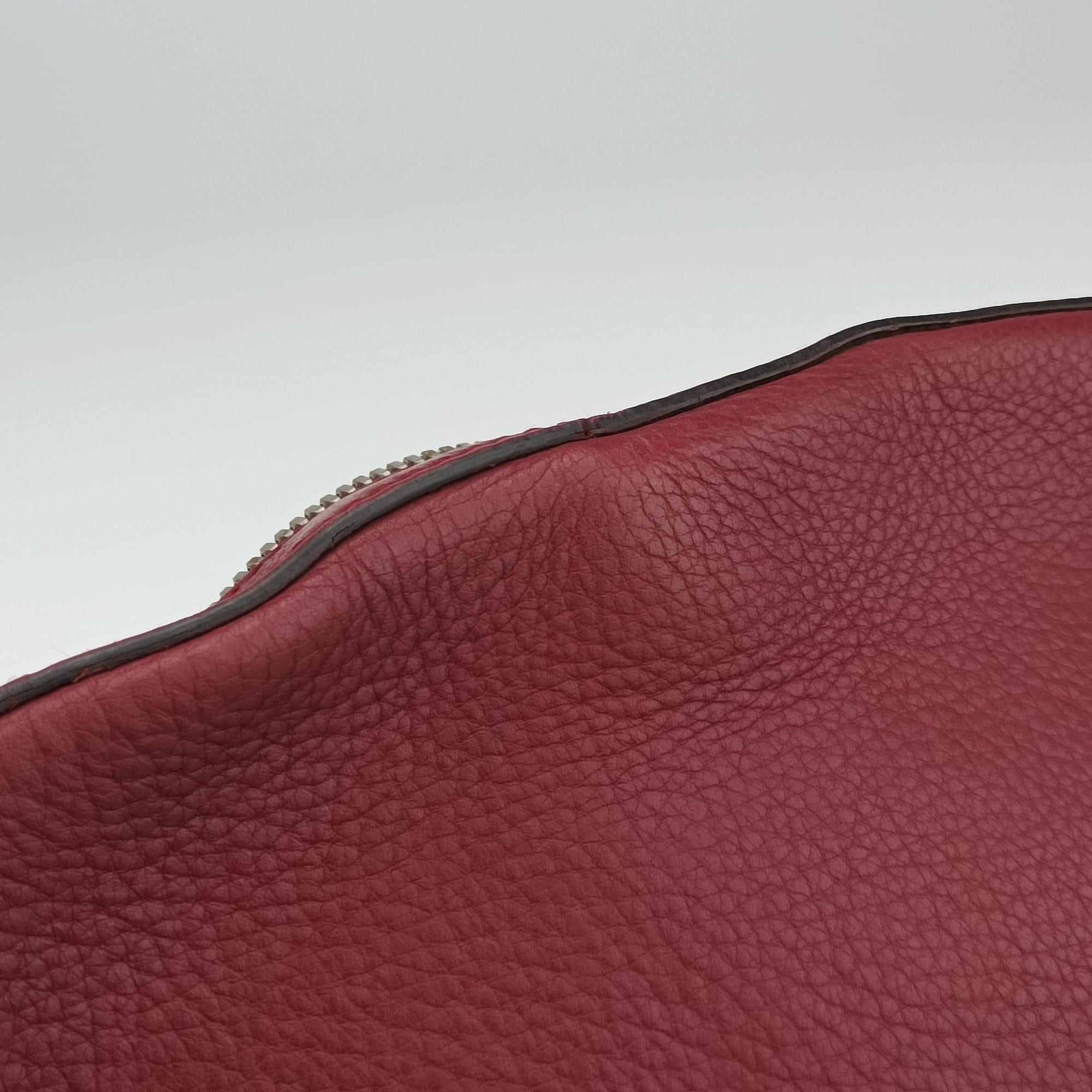 Pre-owned Gucci Soho Burgundy Leather 308364 shoulderbag | stylenewstar