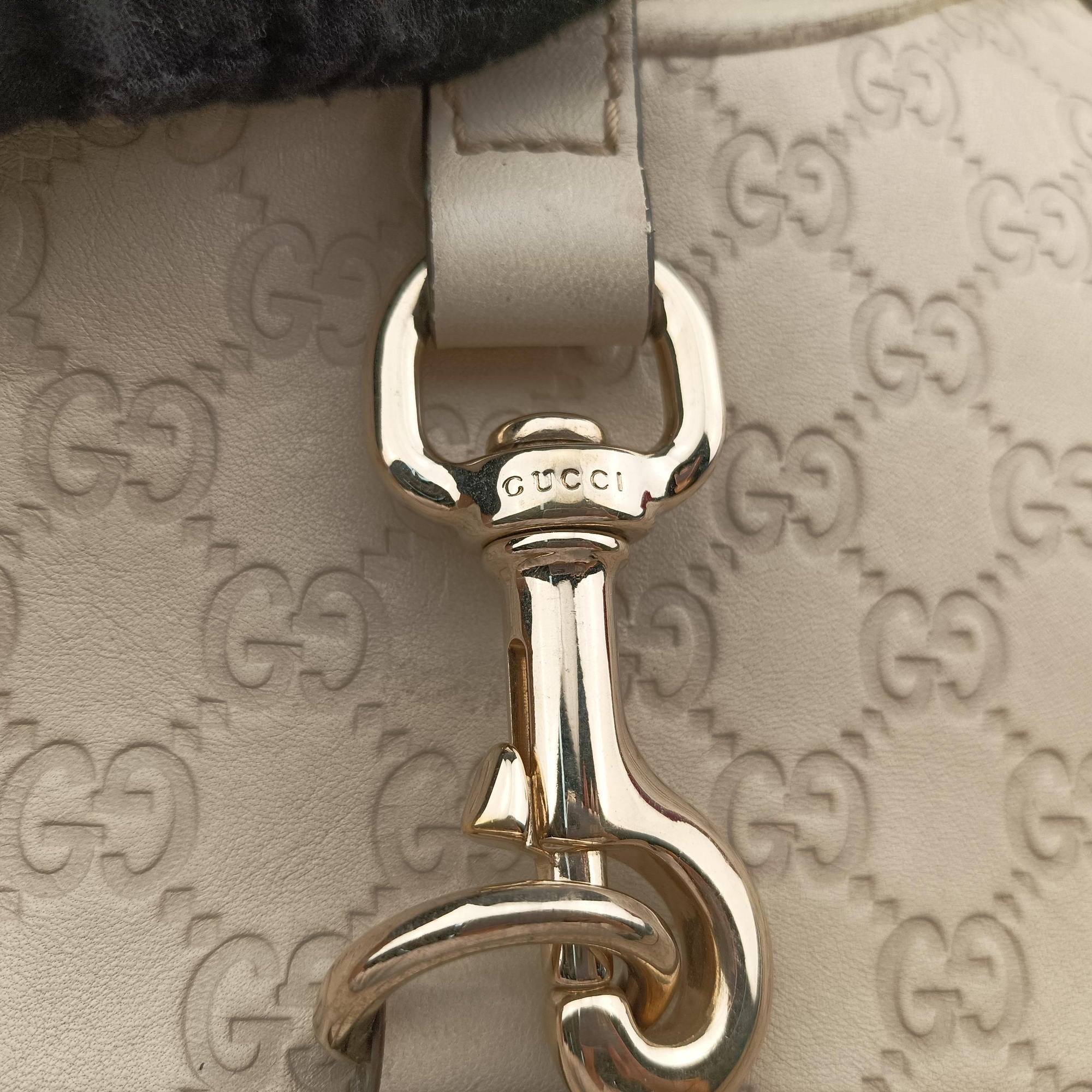 Vintage Gucci New Jackie White Leather 203494 handbag | stylenewstar
