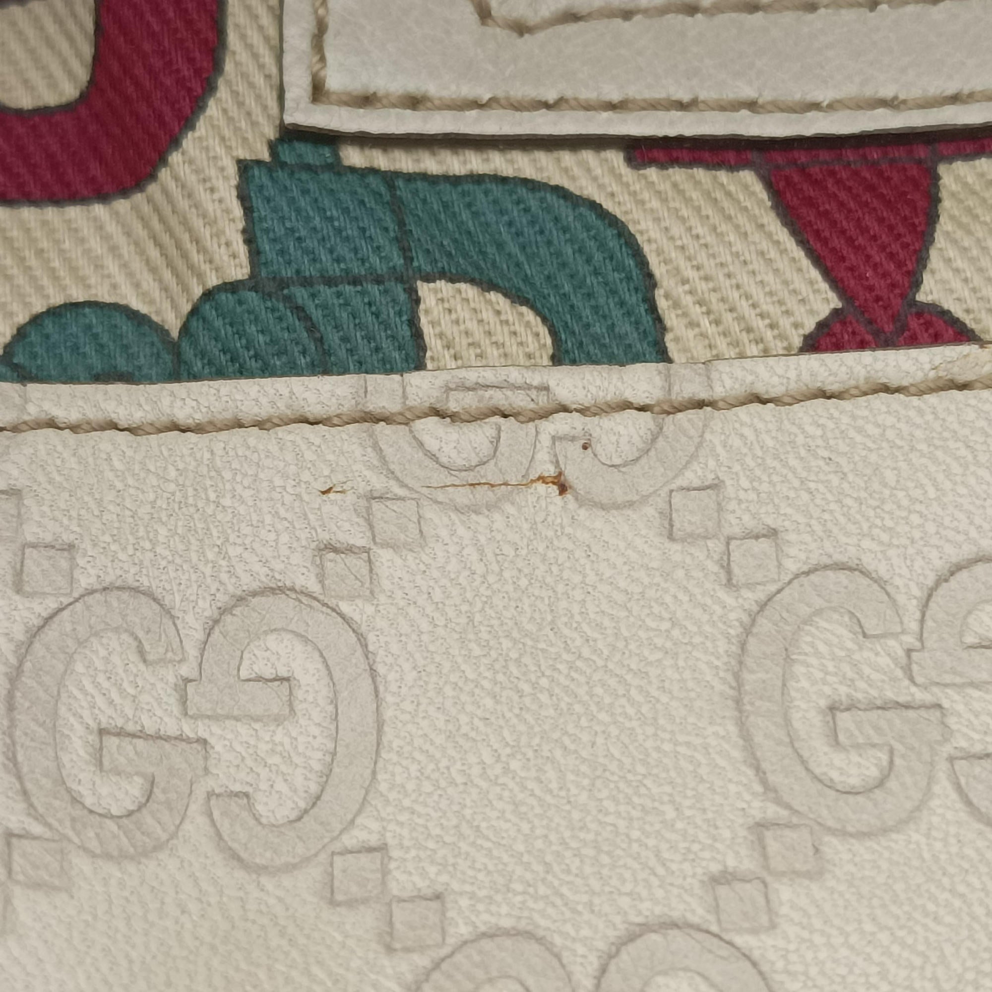 Vintage Gucci New Jackie White Leather 203494 handbag | stylenewstar