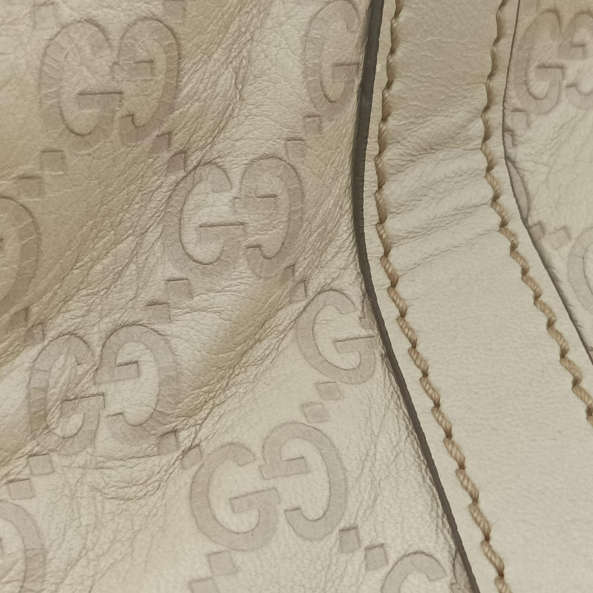 Vintage Gucci New Jackie White Leather 203494 handbag | stylenewstar