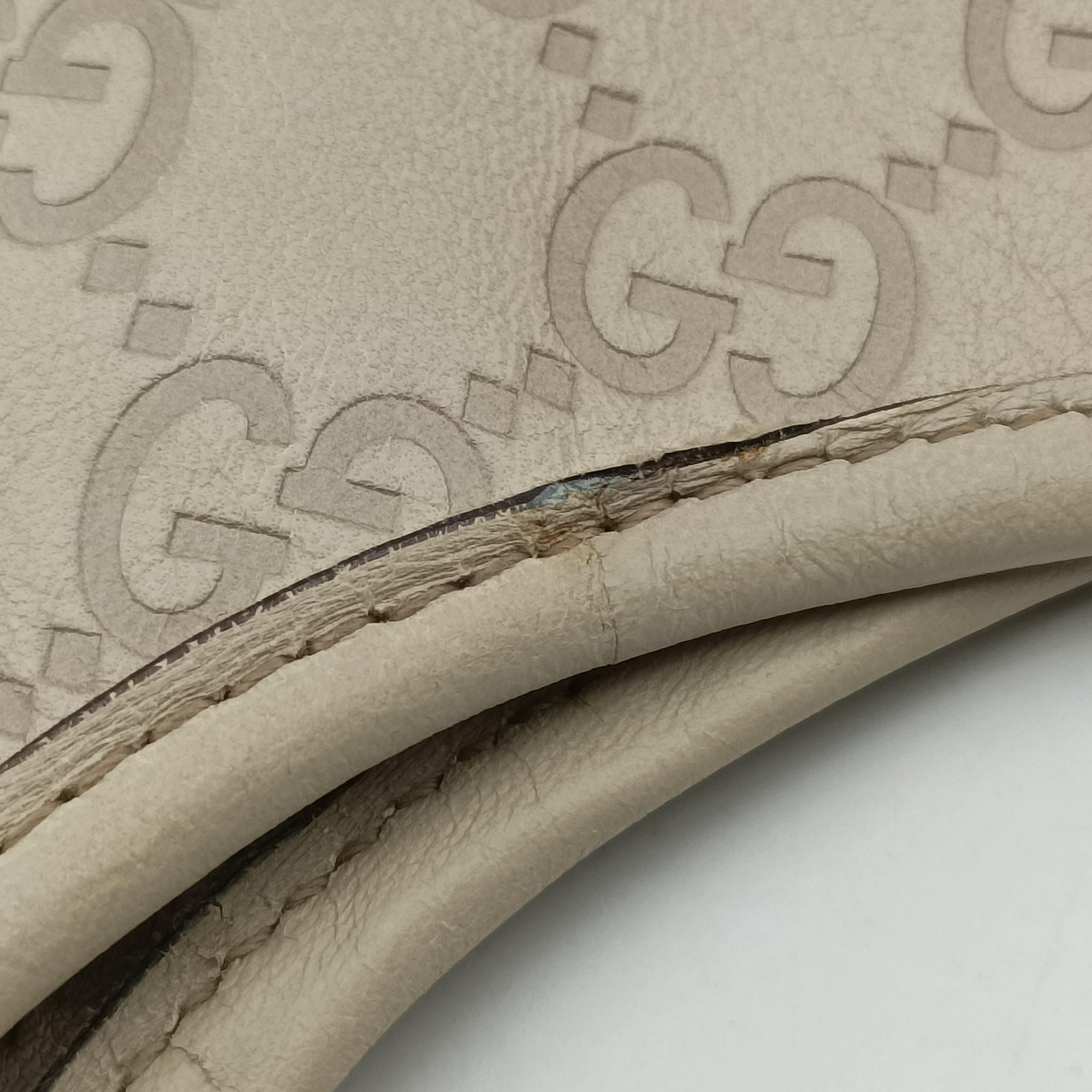 Vintage Gucci New Jackie White Leather 203494 handbag | stylenewstar