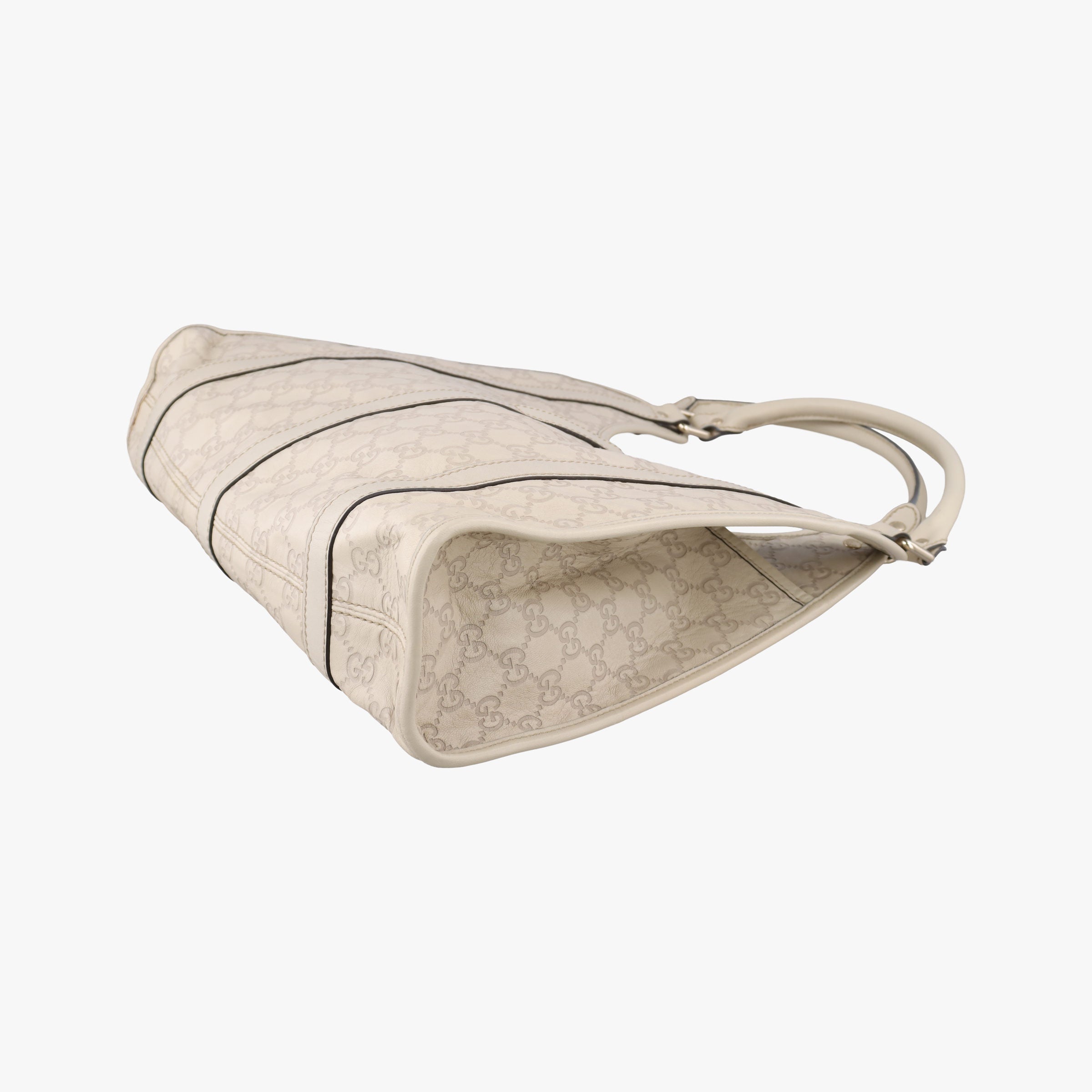 Vintage Gucci New Jackie White Leather 203494 handbag | stylenewstar