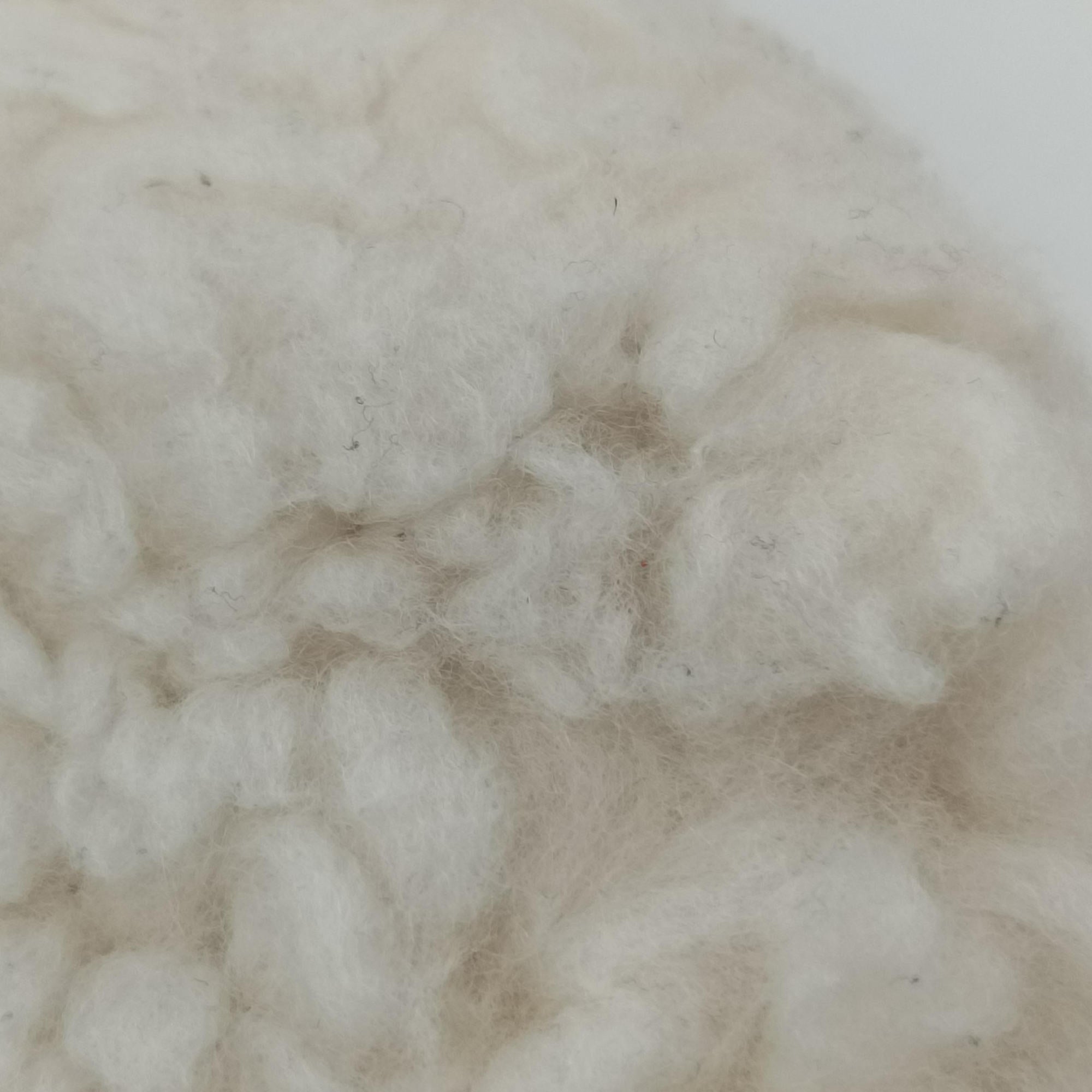 Pre-owned Prada Re-Edition 2000 White Sheep Fur × Nylon Trims 1NE515 handbag | stylenewstar