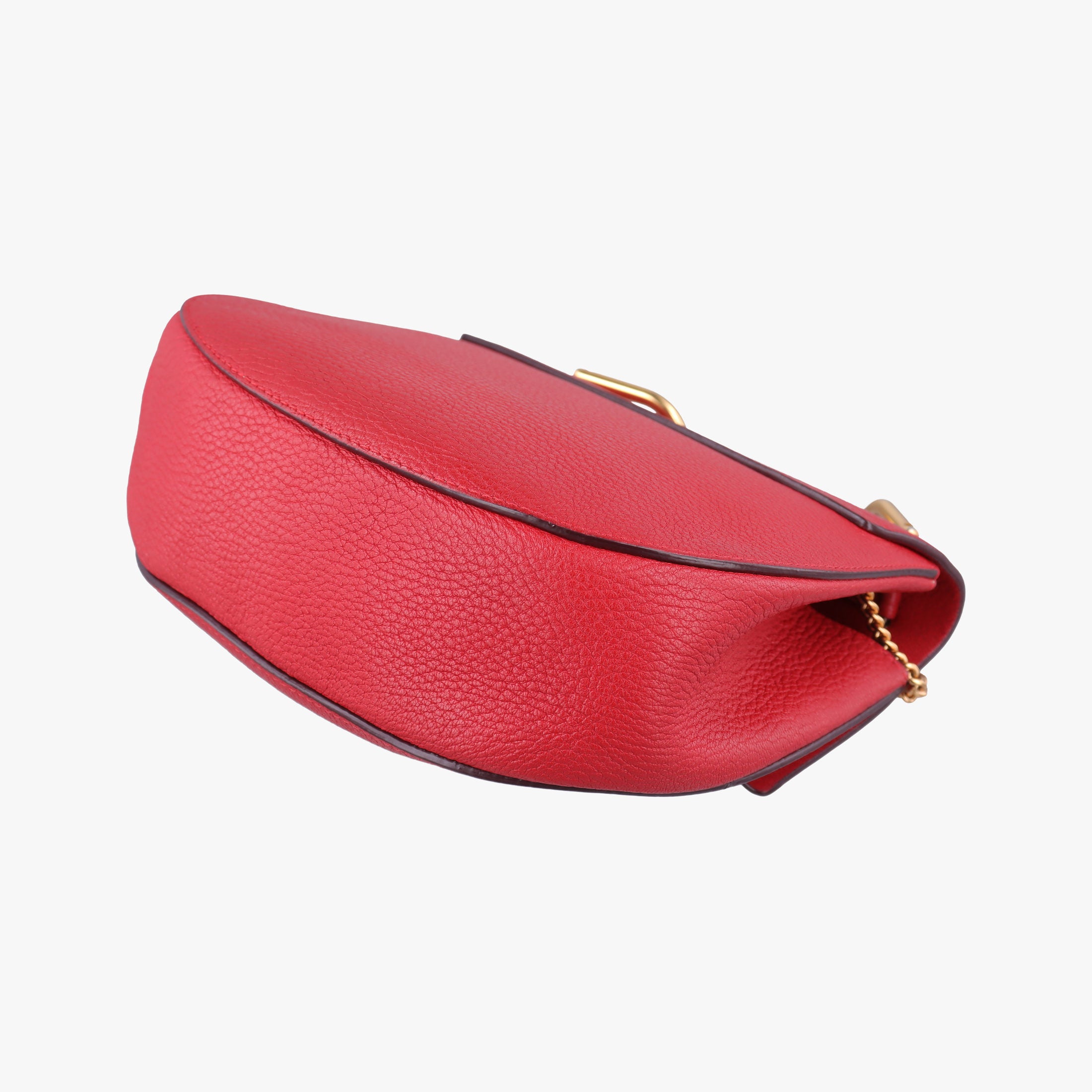 Pre-owned Chloe DREW Red Leather  shoulderbag | stylenewstar