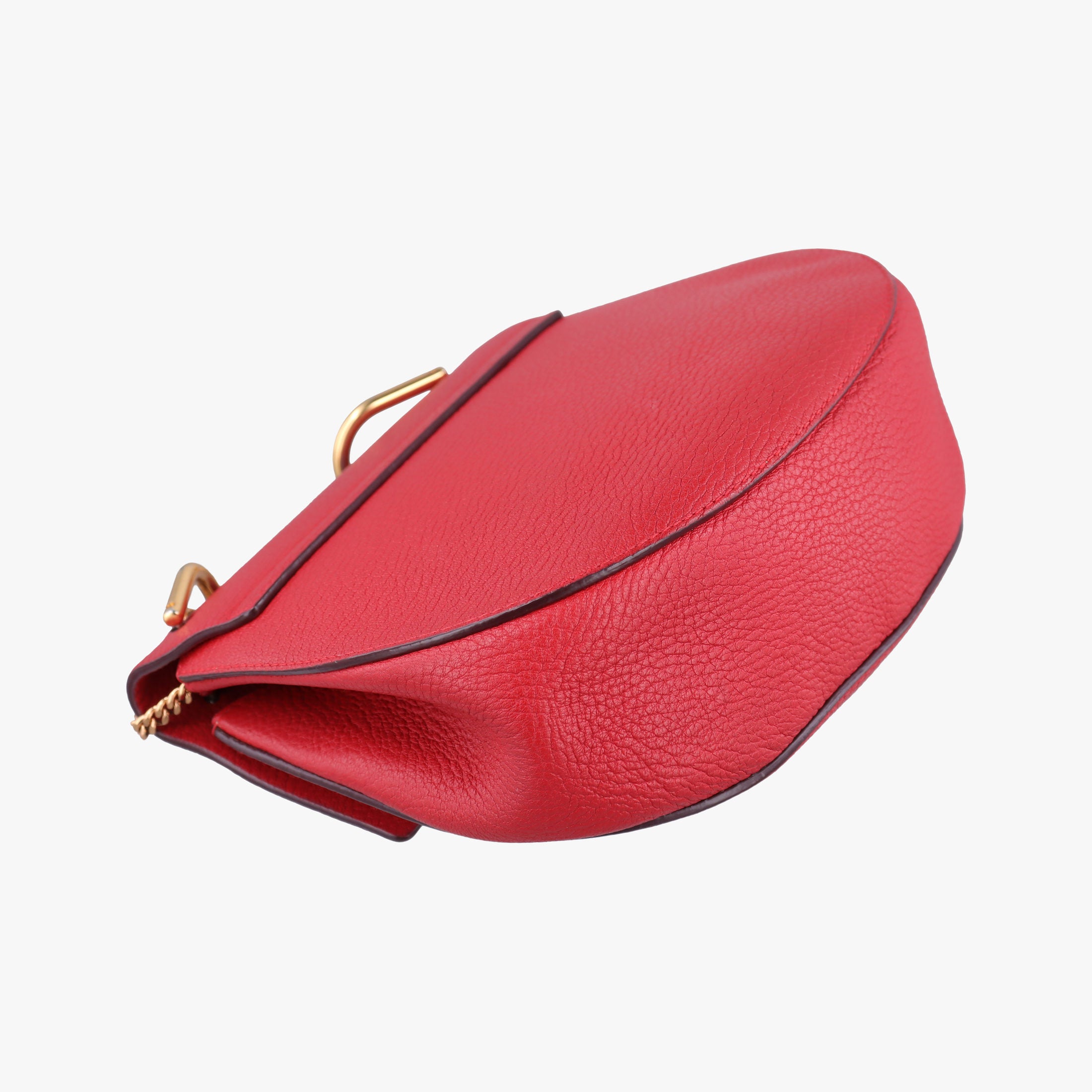 Pre-owned Chloe DREW Red Leather  shoulderbag | stylenewstar