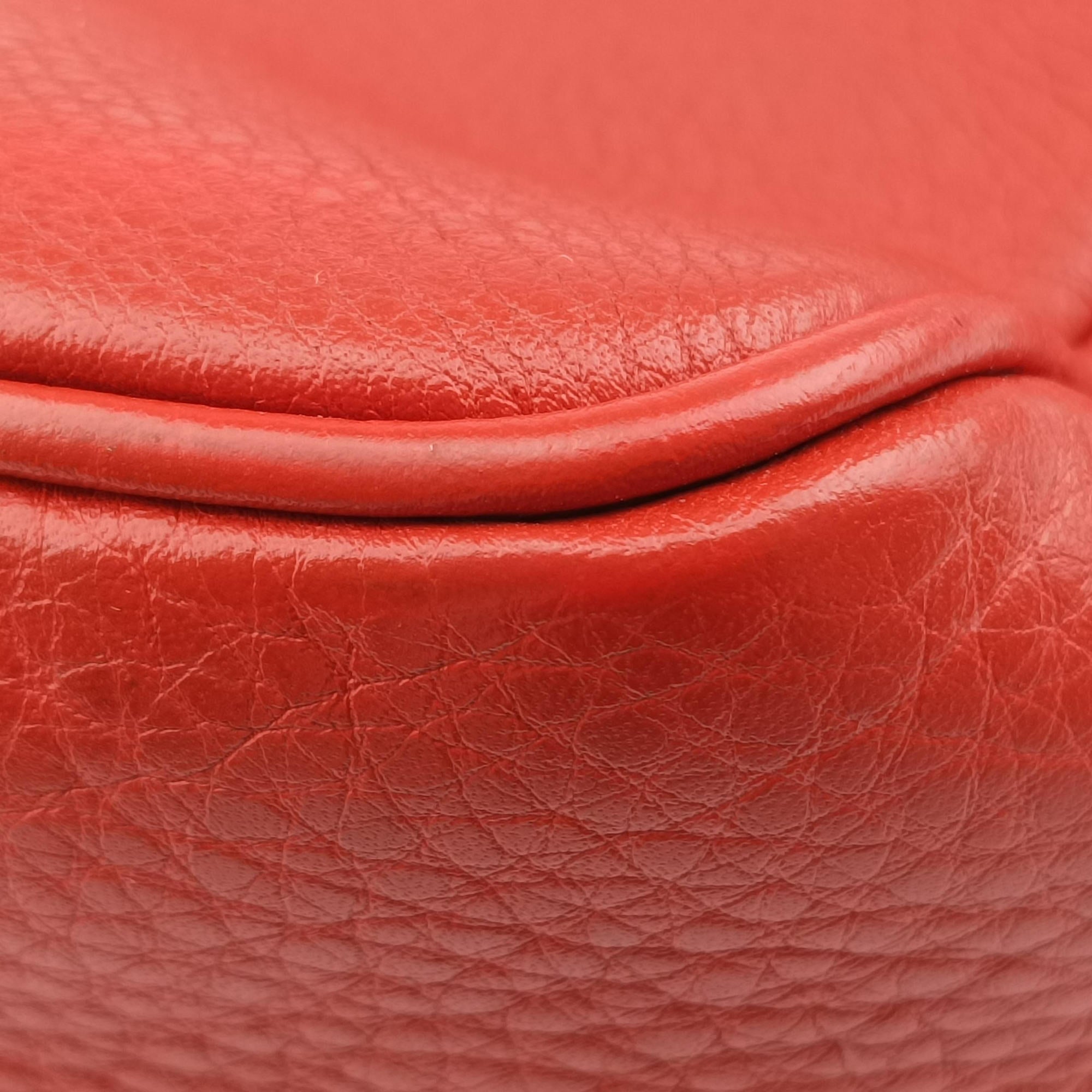 Pre-owned Gucci Soho Orange Leather 308364 shoulderbag | stylenewstar