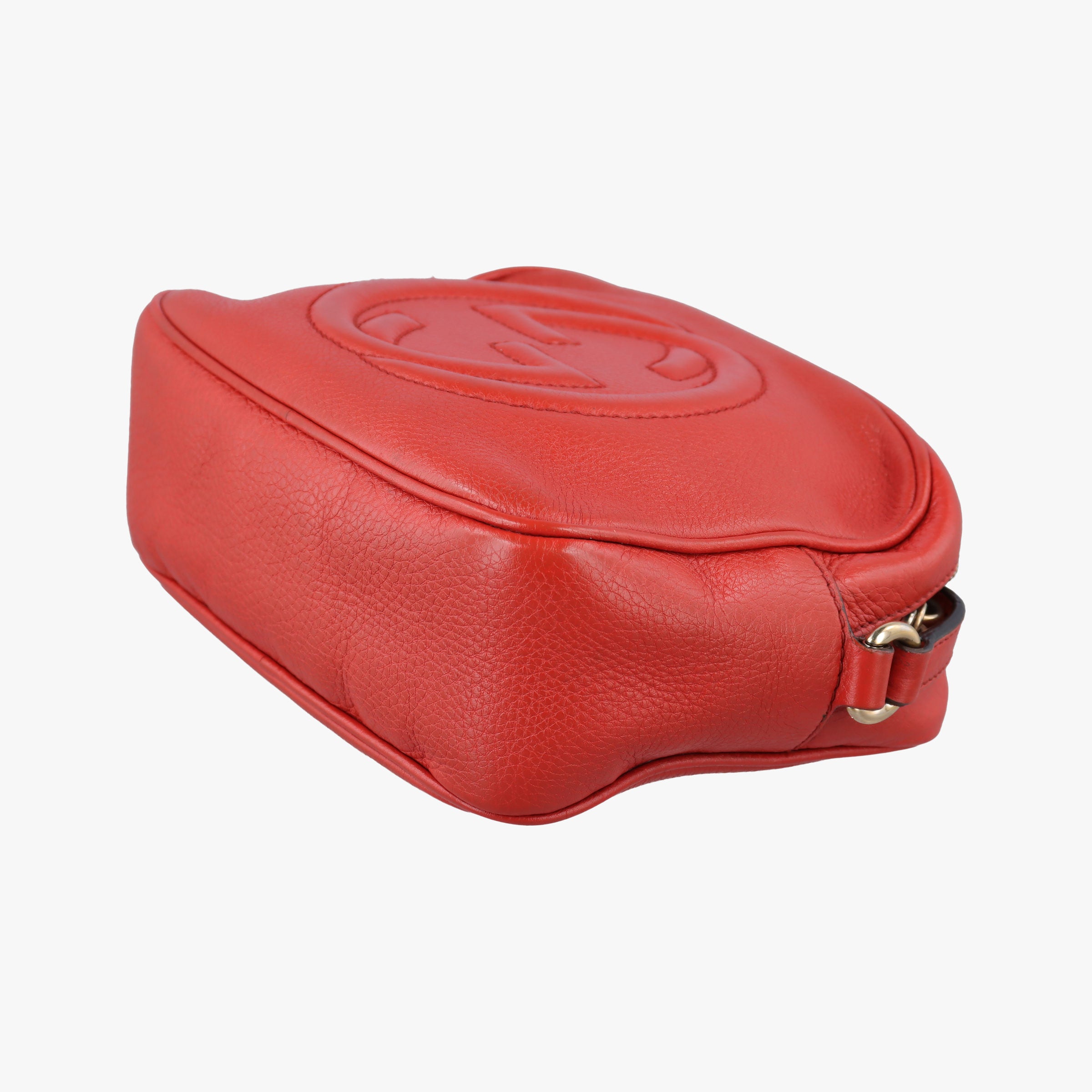 Pre-owned Gucci Soho Orange Leather 308364 shoulderbag | stylenewstar
