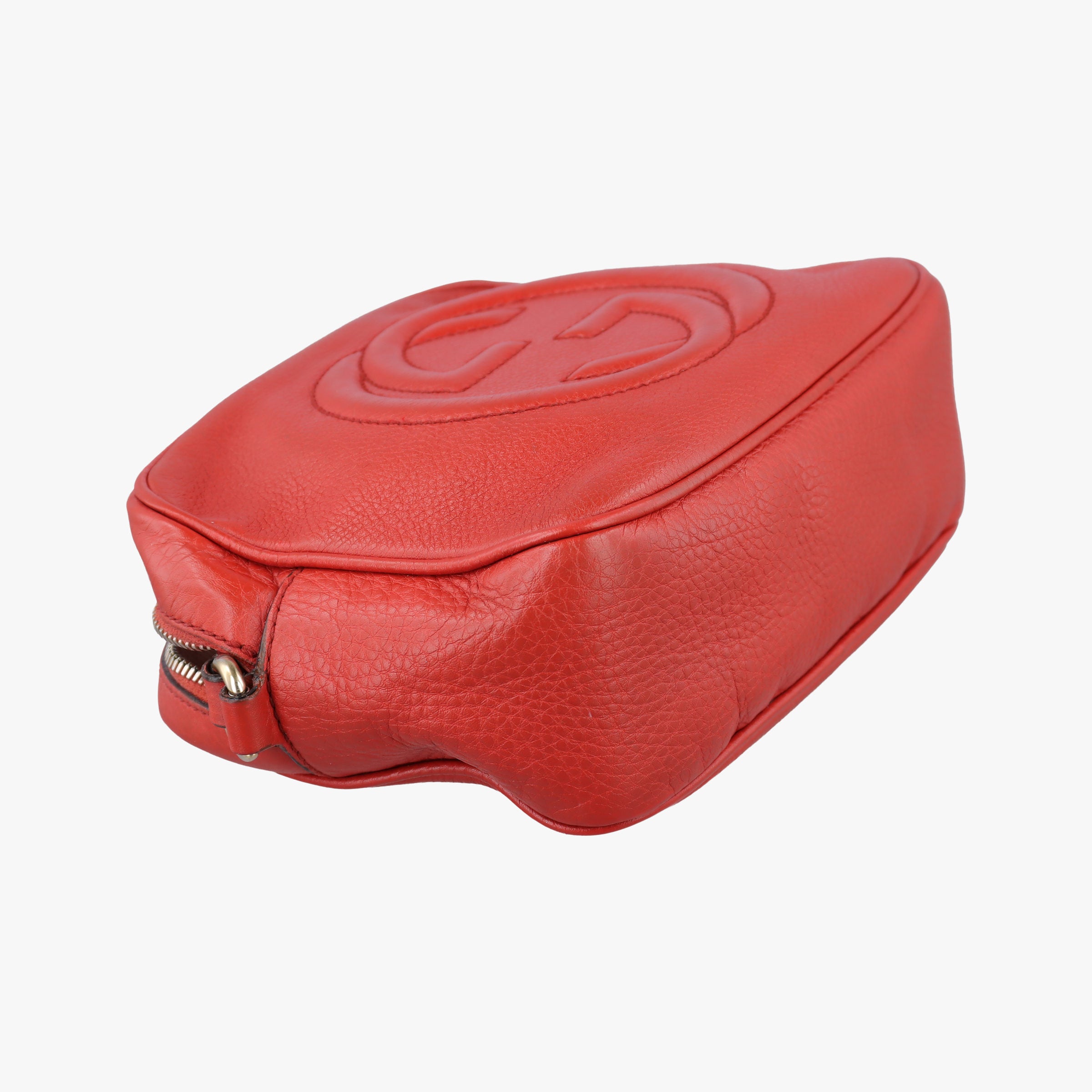 Pre-owned Gucci Soho Orange Leather 308364 shoulderbag | stylenewstar