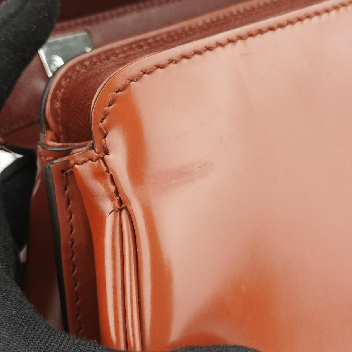 Pre-owned Gucci Bamboo Orange Leather 331830 handbag | stylenewstar