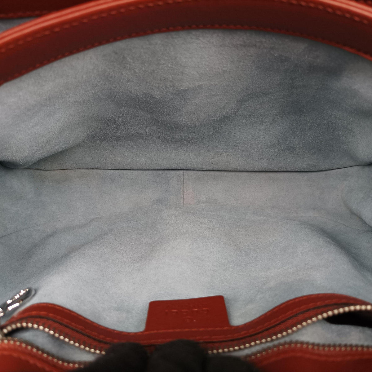 Pre-owned Gucci Bamboo Orange Leather 331830 handbag | stylenewstar