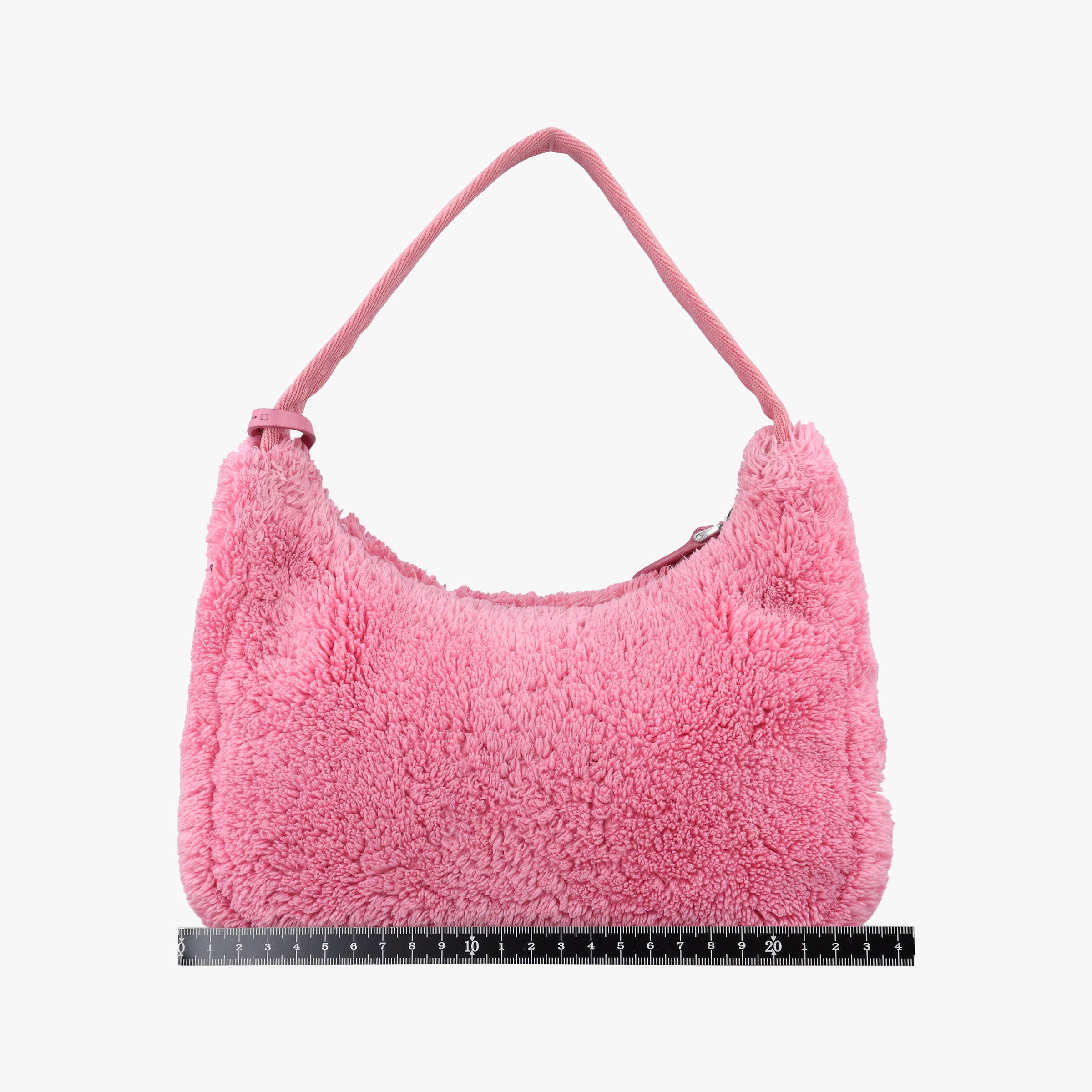 Vintage Prada Re-Edition2000 Pink Terry cloth 1NE515 handbag | stylenewstar