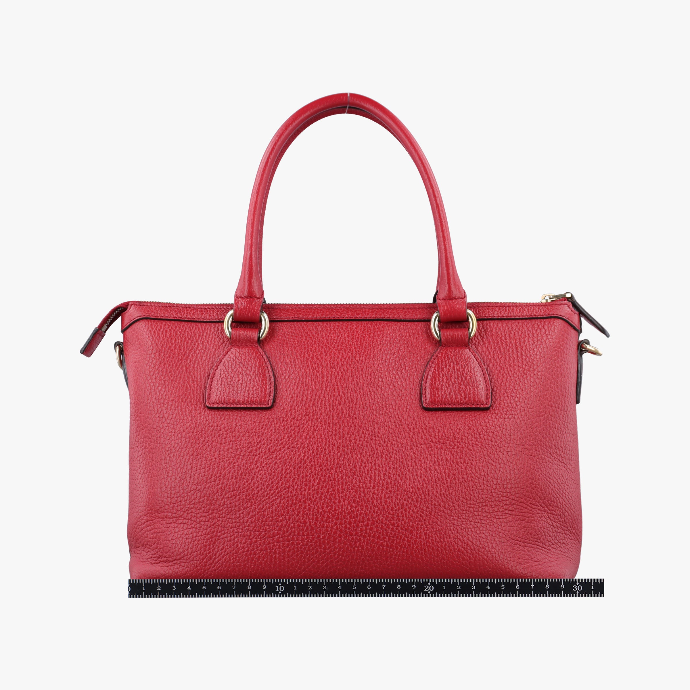 Vintage Gucci interlocking G Charmy Red Leather 449659 handbag | stylenewstar