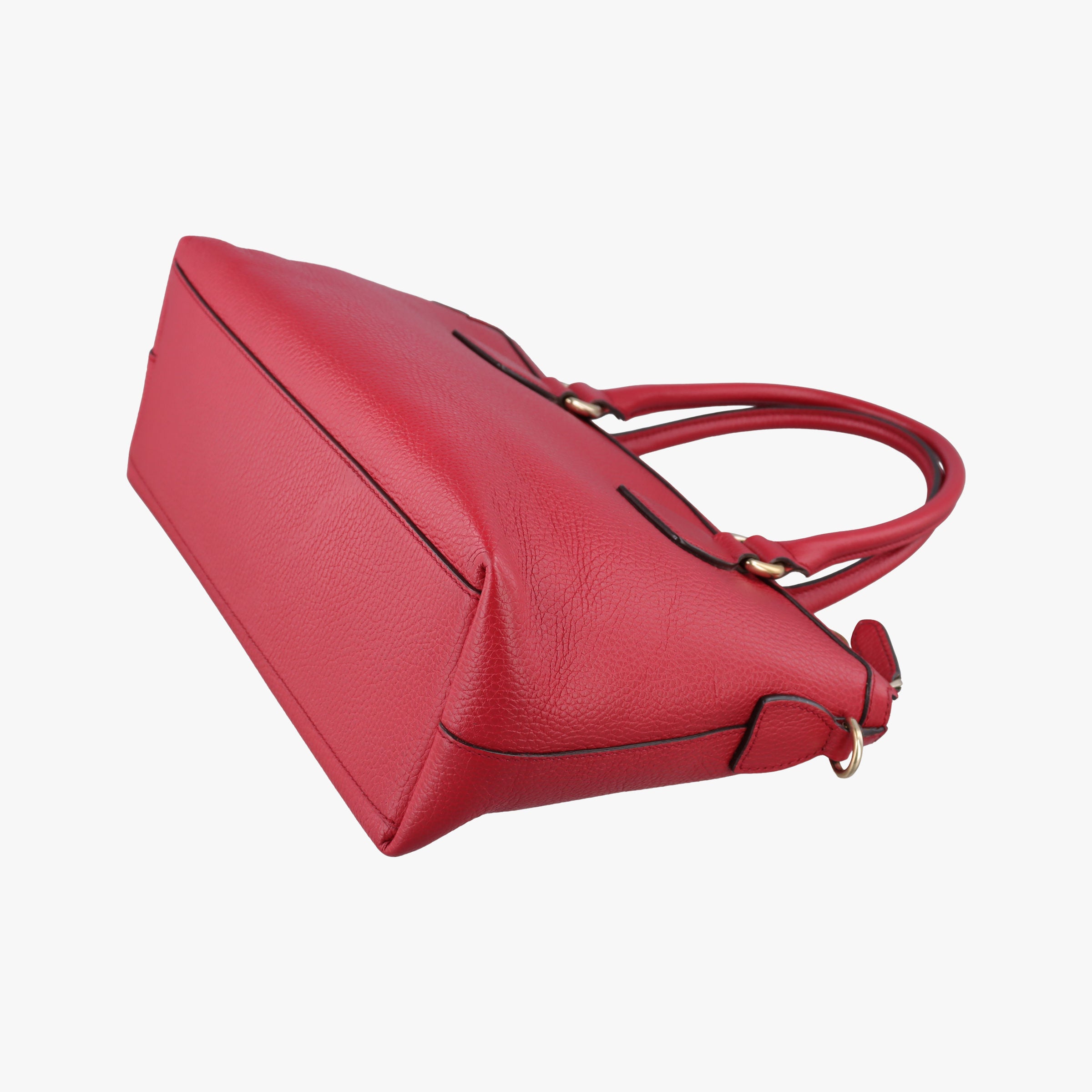 Vintage Gucci interlocking G Charmy Red Leather 449659 handbag | stylenewstar