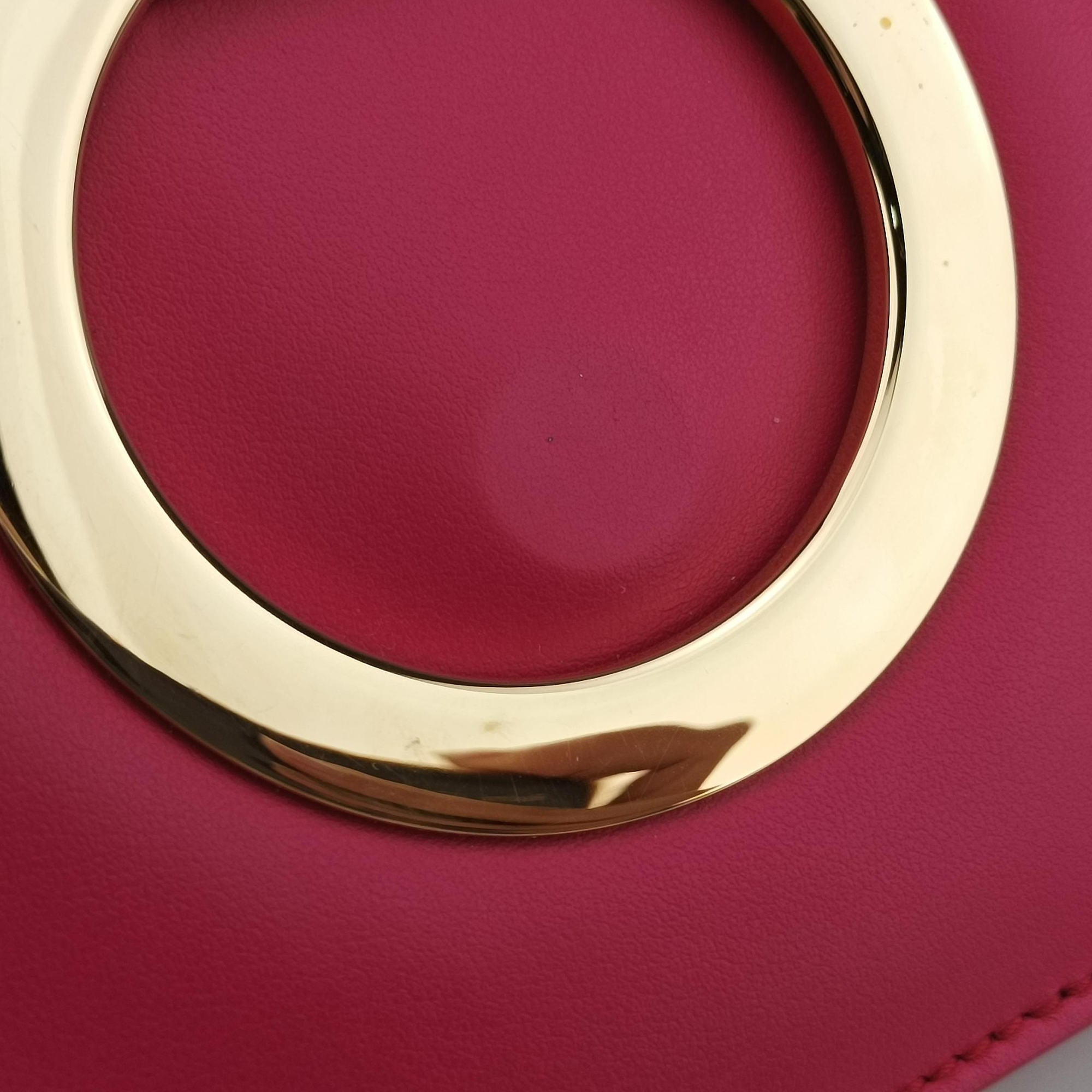 Secondhand Ferragamo Thalia Rose Leather  shoulderbag | stylenewstar