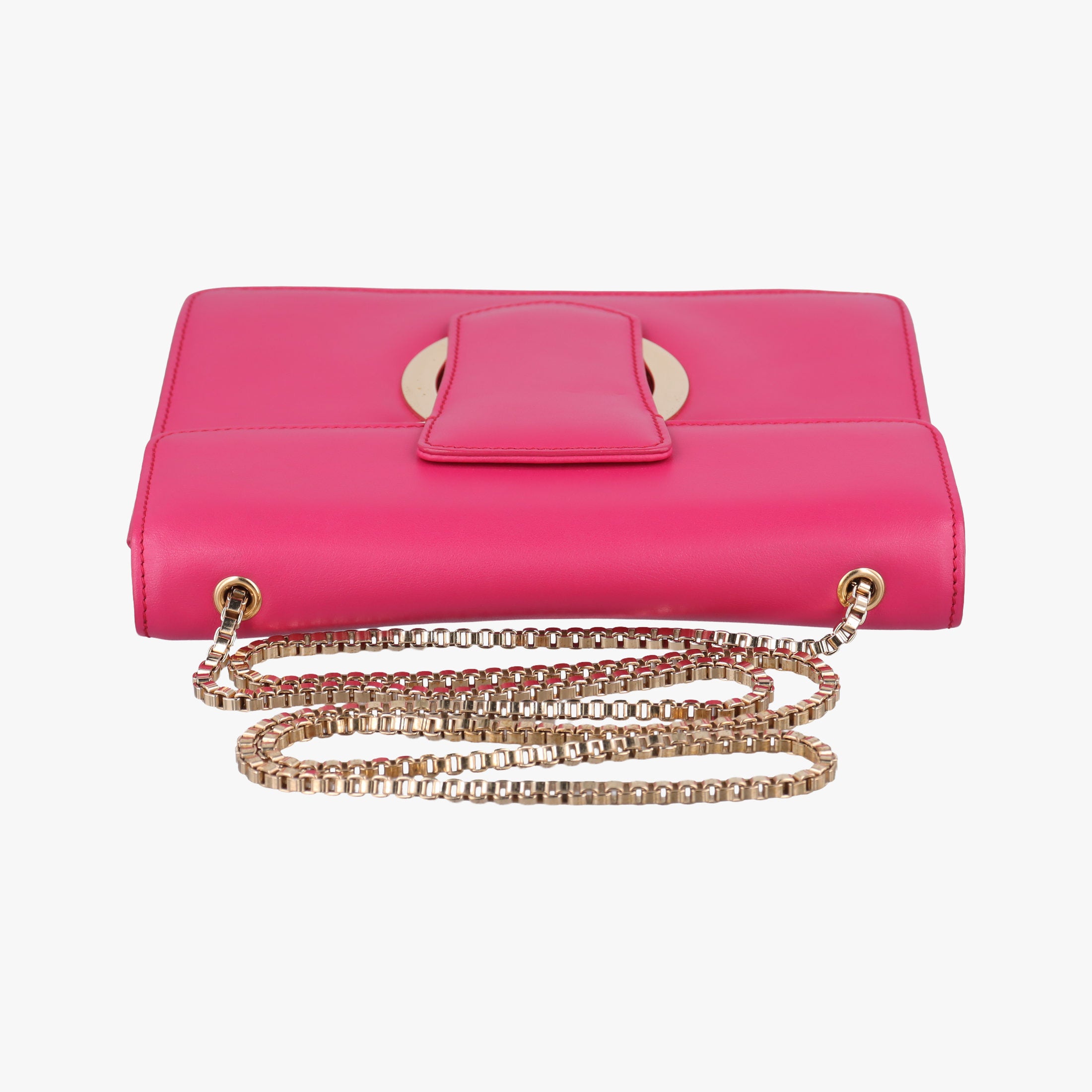 Secondhand Ferragamo Thalia Rose Leather  shoulderbag | stylenewstar