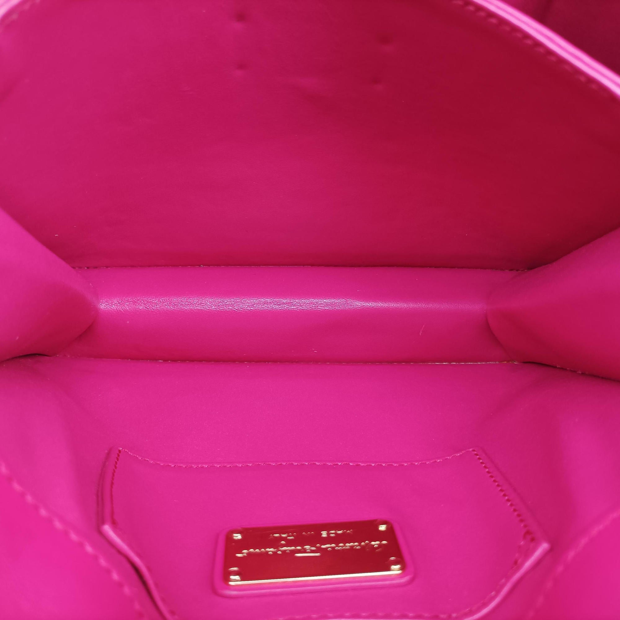 Secondhand Ferragamo Thalia Rose Leather  shoulderbag | stylenewstar
