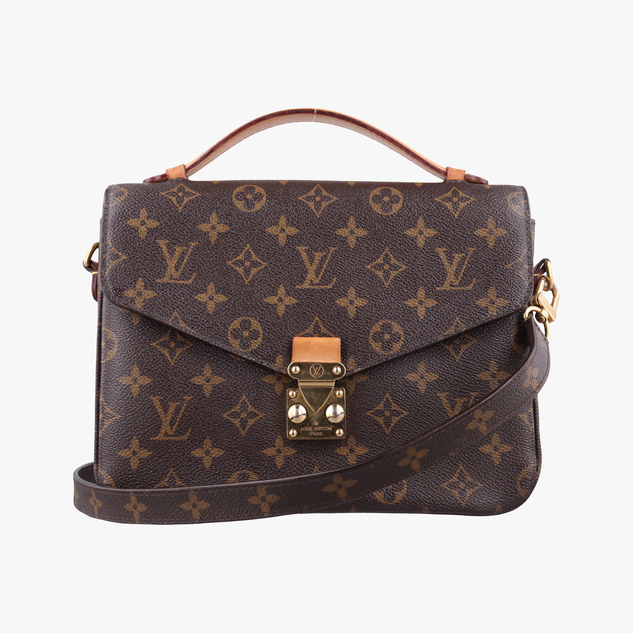 Pre-owned Louis Vuitton Pochette Metis MM Brown Monogram Canvas M44875 shoulderbag | stylenewstar