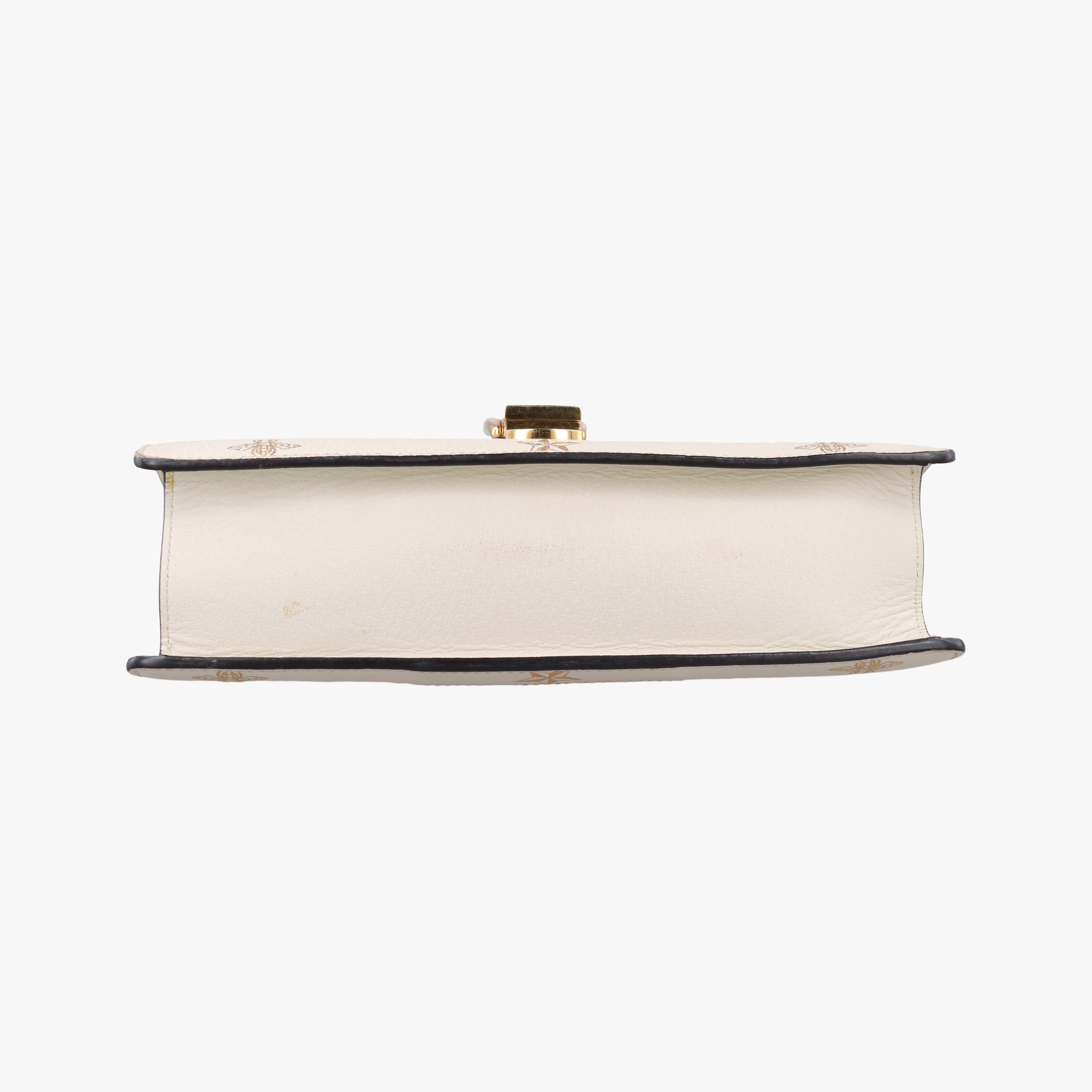 Vintage Gucci Sylvie Ivory×Navy×Red Leather 524405 shoulderbag | stylenewstar