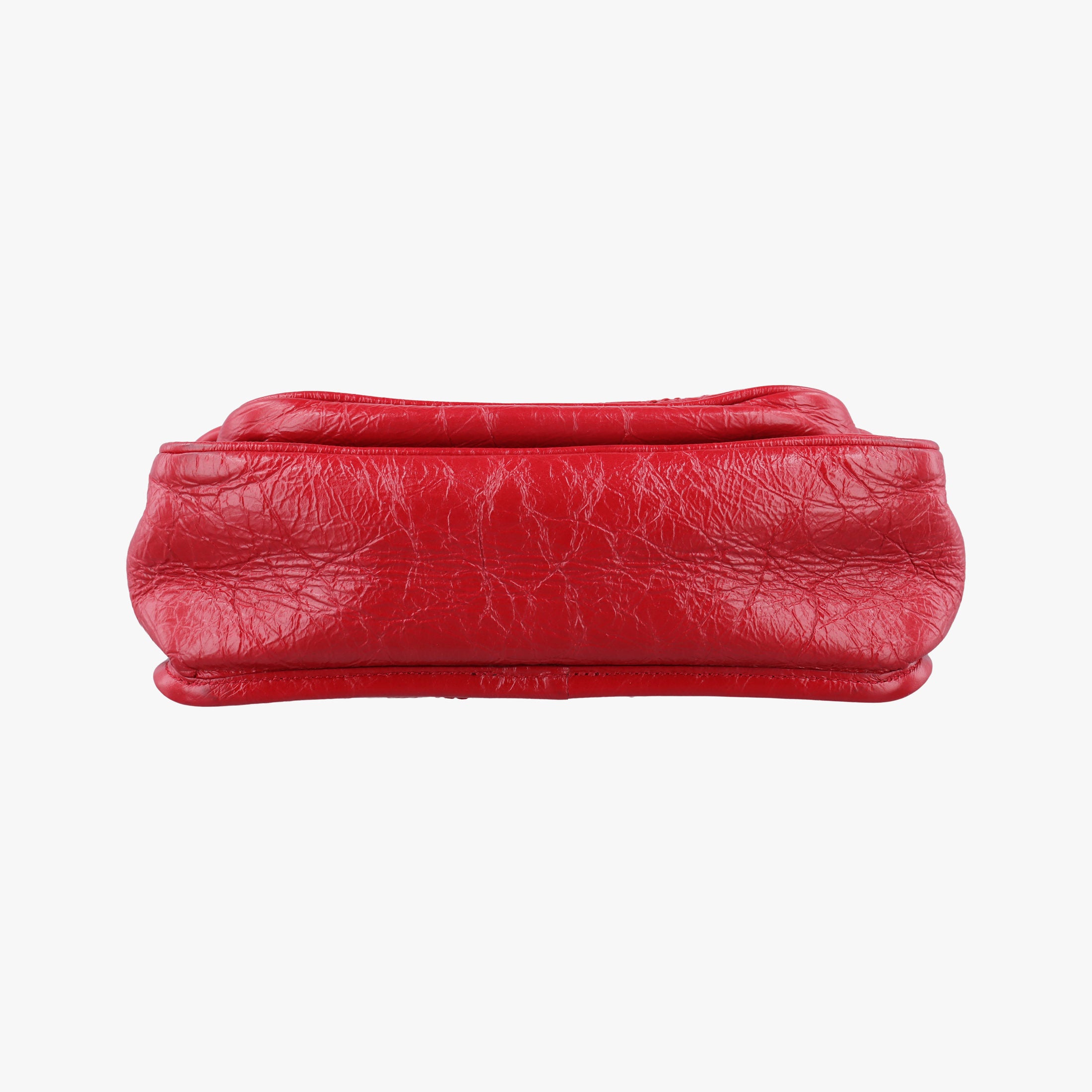 Pre-owned Yves Saint Laurent Niki Red Leather 533037 shoulderbag | stylenewstar