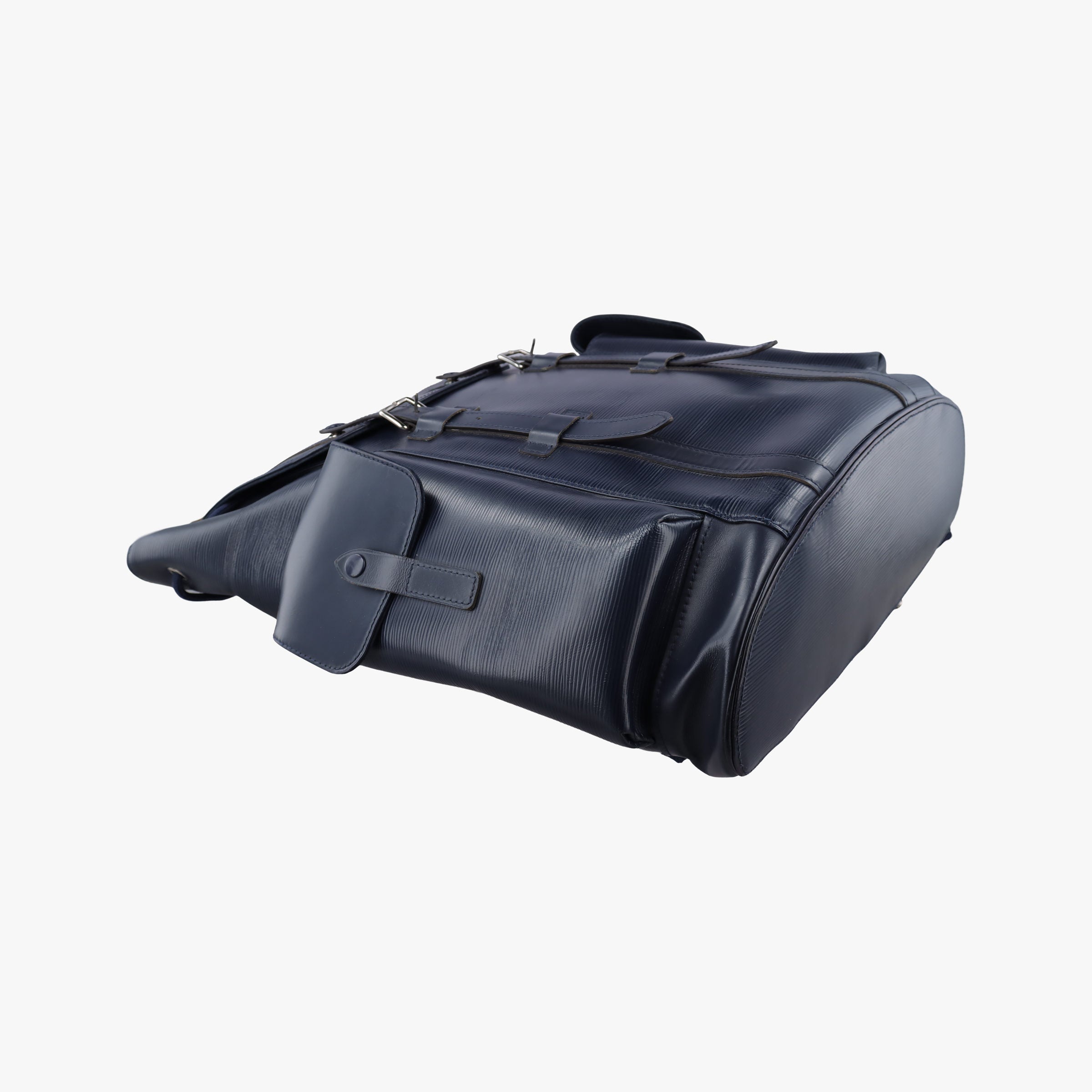 Pre-owned Louis Vuitton ChristopherPM Marine Epi M58868 backpack/rucksack | stylenewstar