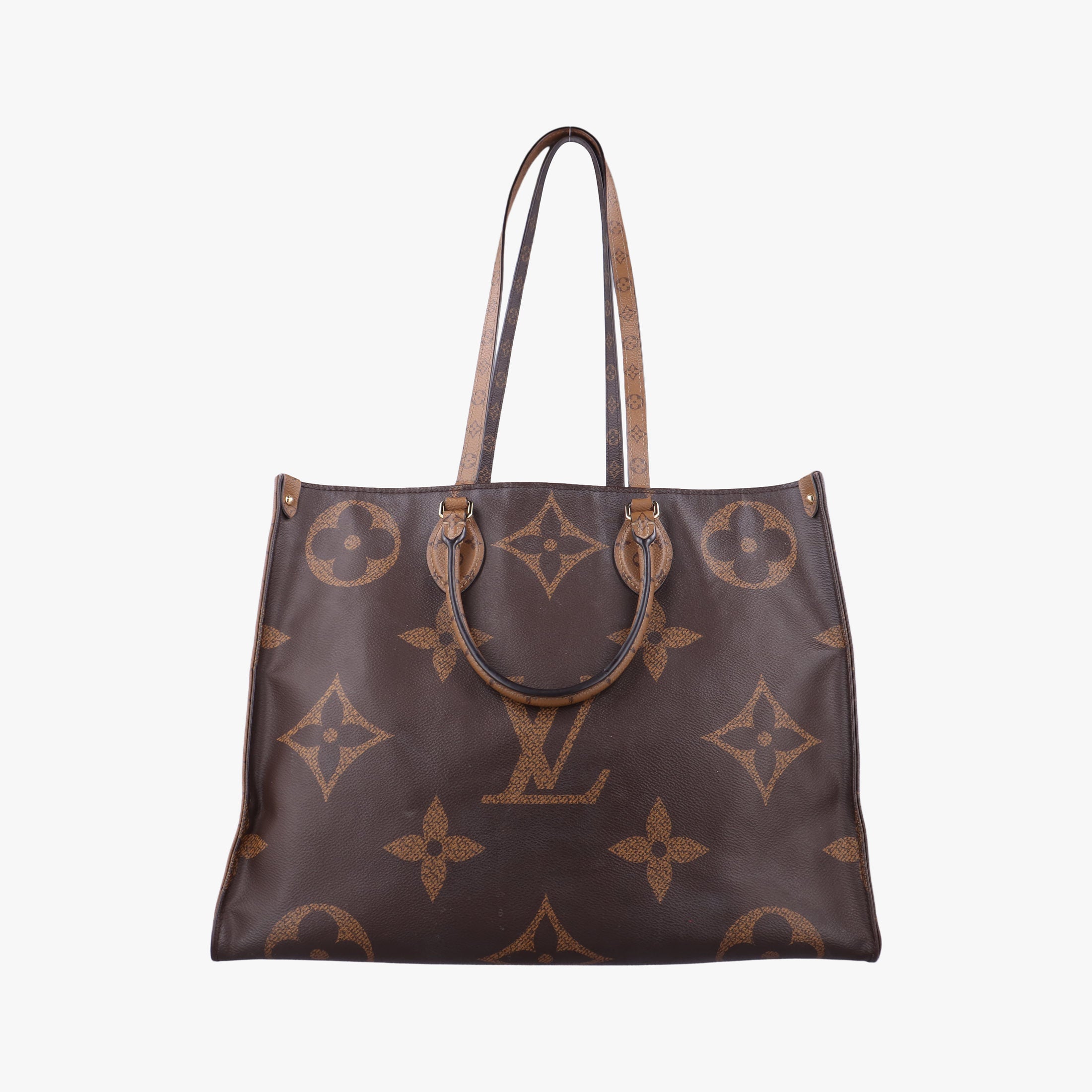 Pre-owned Louis Vuitton On the Go GM Brown Monogram Canvas M45320 shoulderbag | stylenewstar