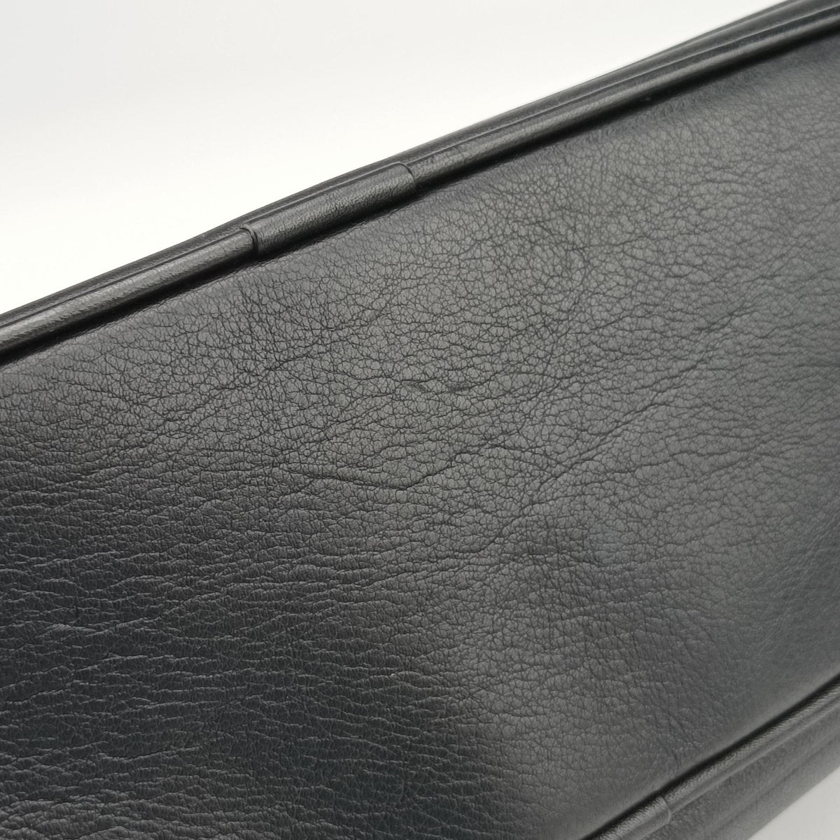 Pre-owned Dior Homme Classic Business Black leather  shoulderbag | stylenewstar