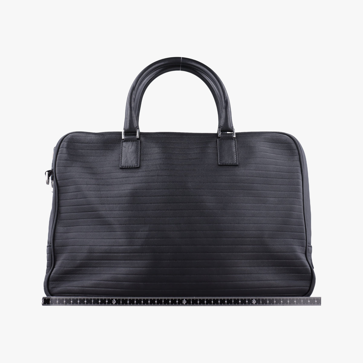 Pre-owned Dior Homme Classic Business Black leather  shoulderbag | stylenewstar