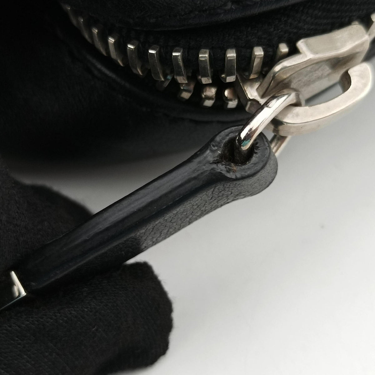 Pre-owned Dior Homme Classic Business Black leather  shoulderbag | stylenewstar