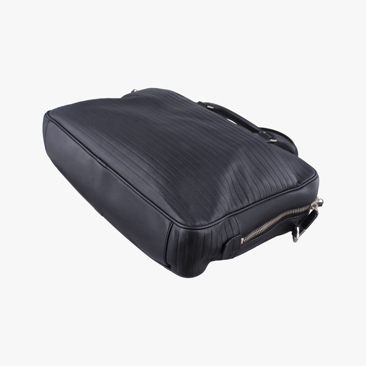 Pre-owned Dior Homme Classic Business Black leather  shoulderbag | stylenewstar