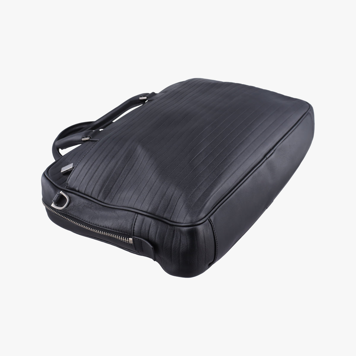 Pre-owned Dior Homme Classic Business Black leather  shoulderbag | stylenewstar