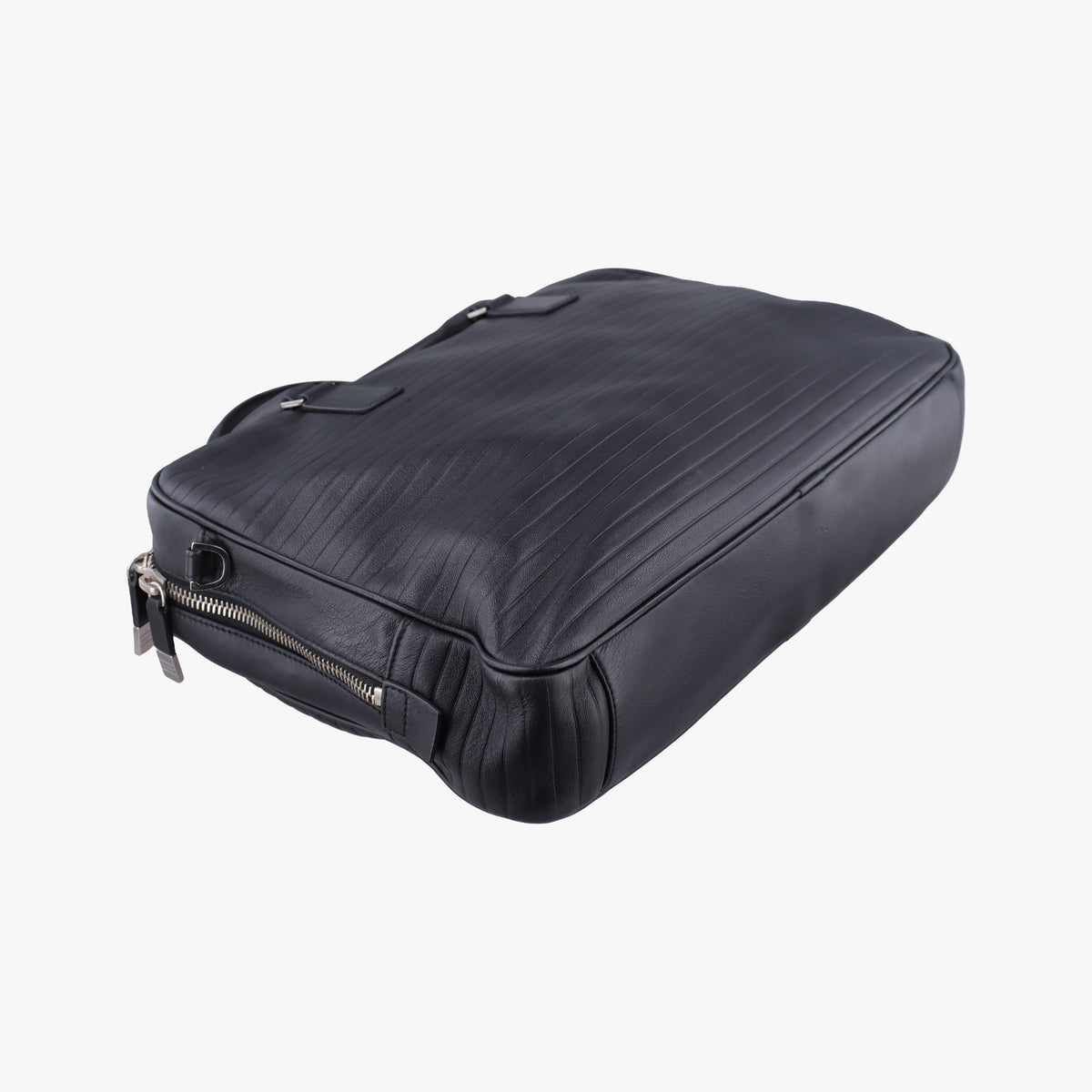 Pre-owned Dior Homme Classic Business Black leather  shoulderbag | stylenewstar