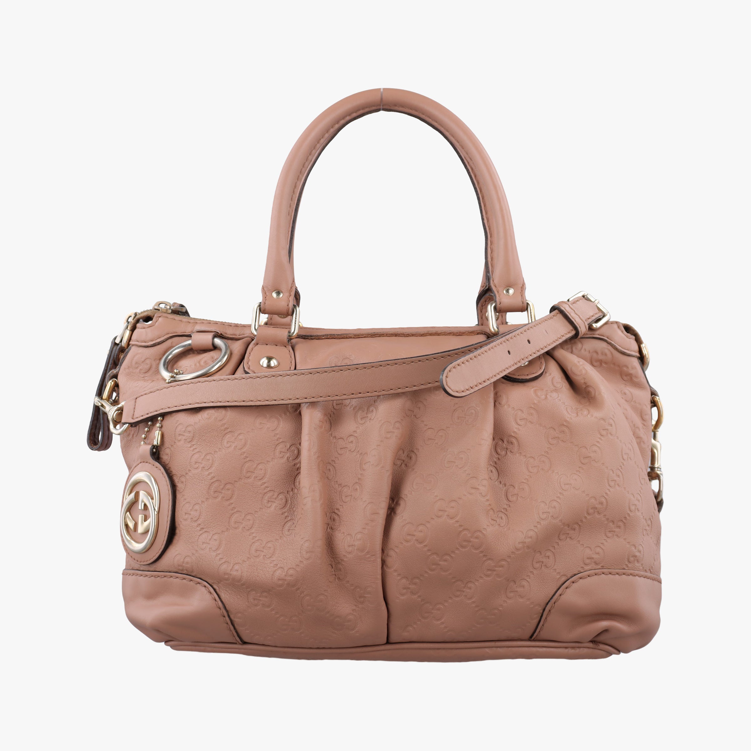 Secondhand Gucci Sukey Beige Leather 247902 shoulderbag | stylenewstar