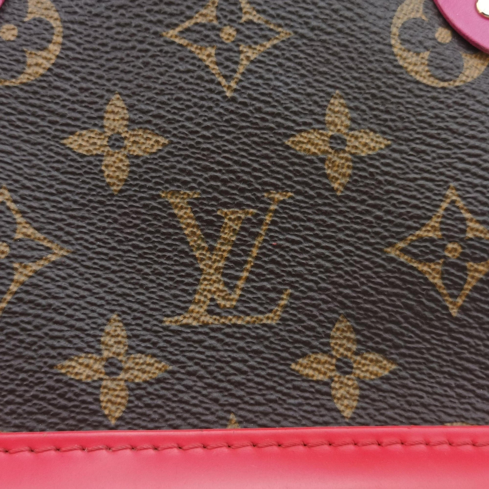Pre-owned Louis Vuitton Alma BB　 Brown×Flamingo Monogram Canvas aMonogram Totem M41659 shoulderbag | stylenewstar