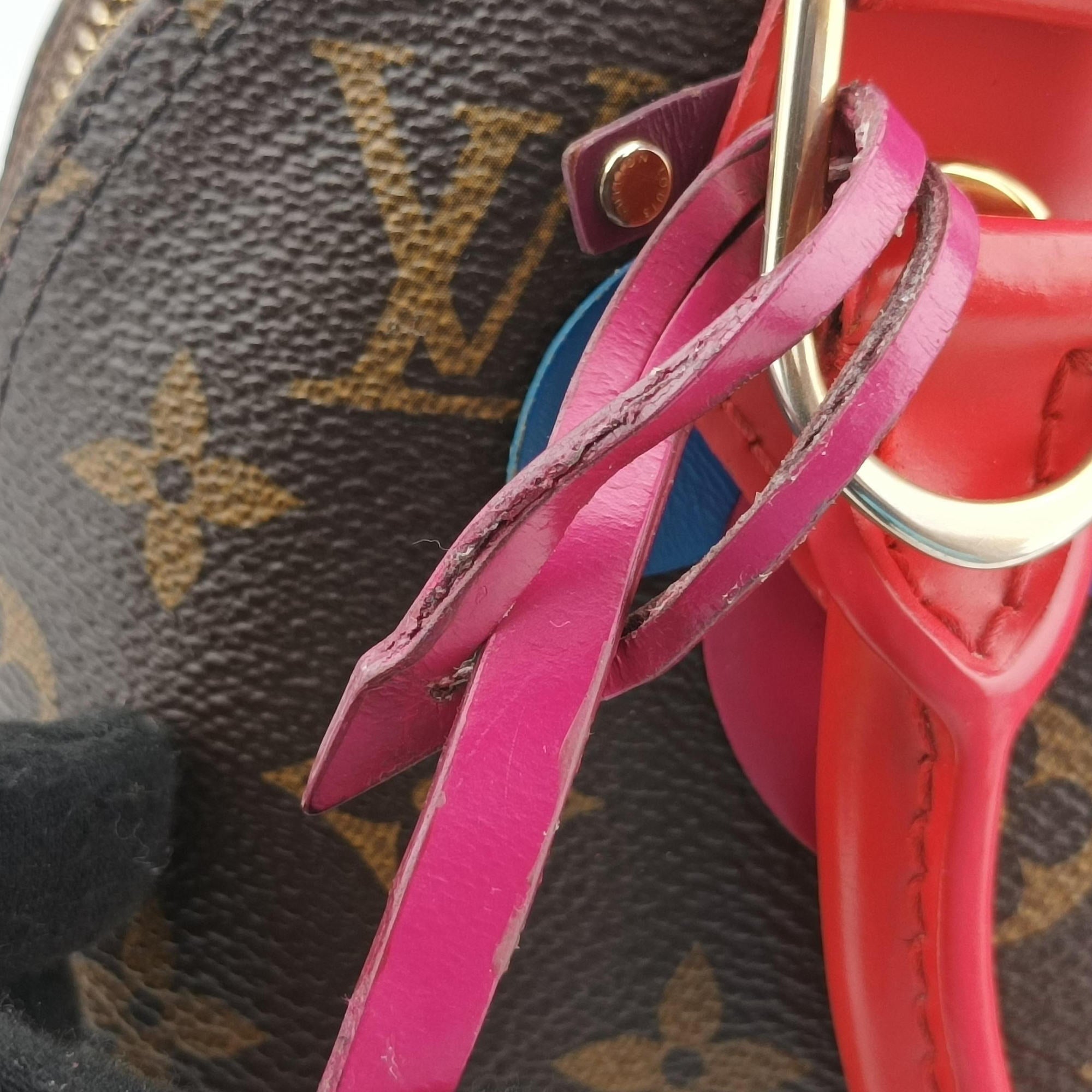 Pre-owned Louis Vuitton Alma BB　 Brown×Flamingo Monogram Canvas aMonogram Totem M41659 shoulderbag | stylenewstar