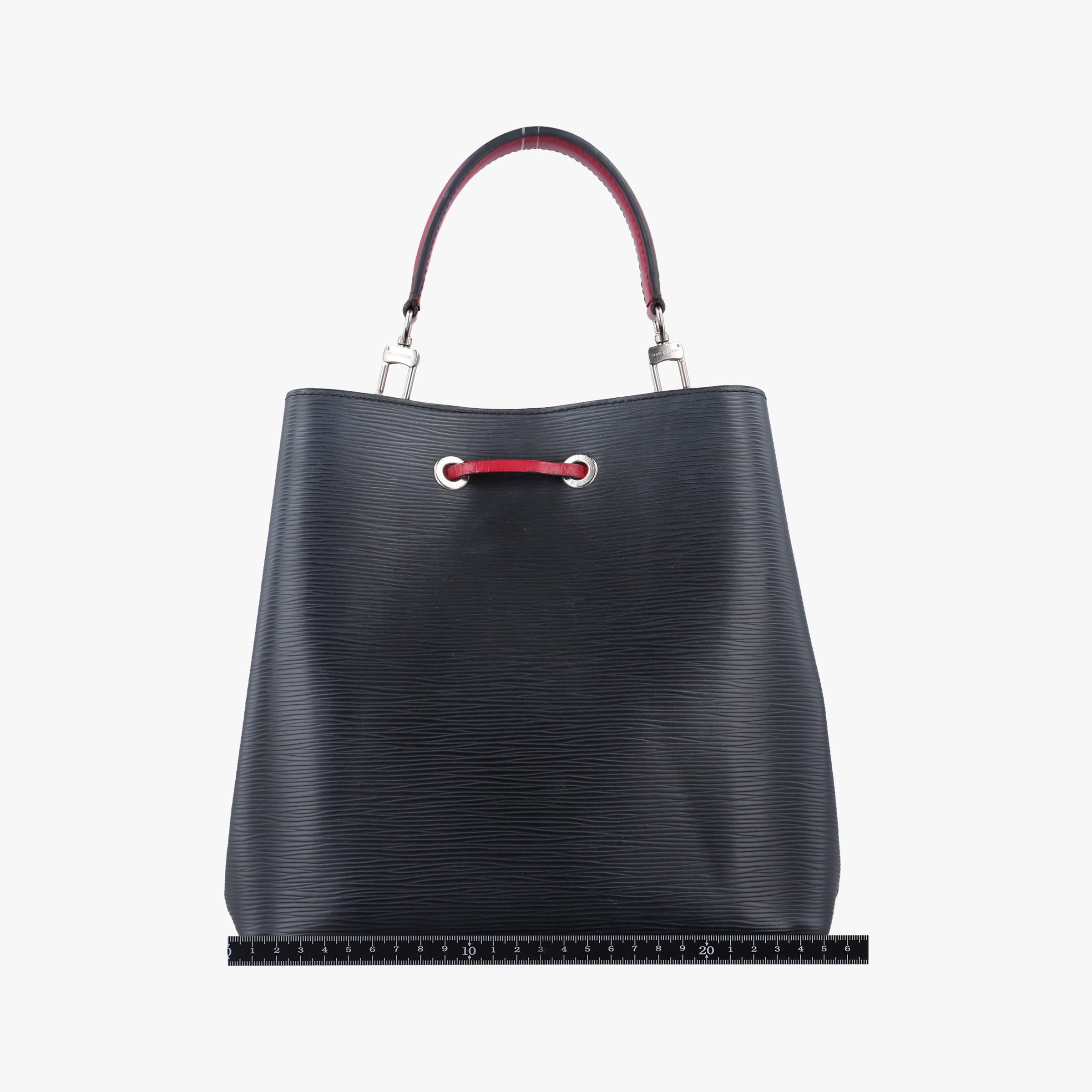 Pre-owned Louis Vuitton NeoNoe Red × White × Black Epi M55394 shoulderbag | stylenewstar